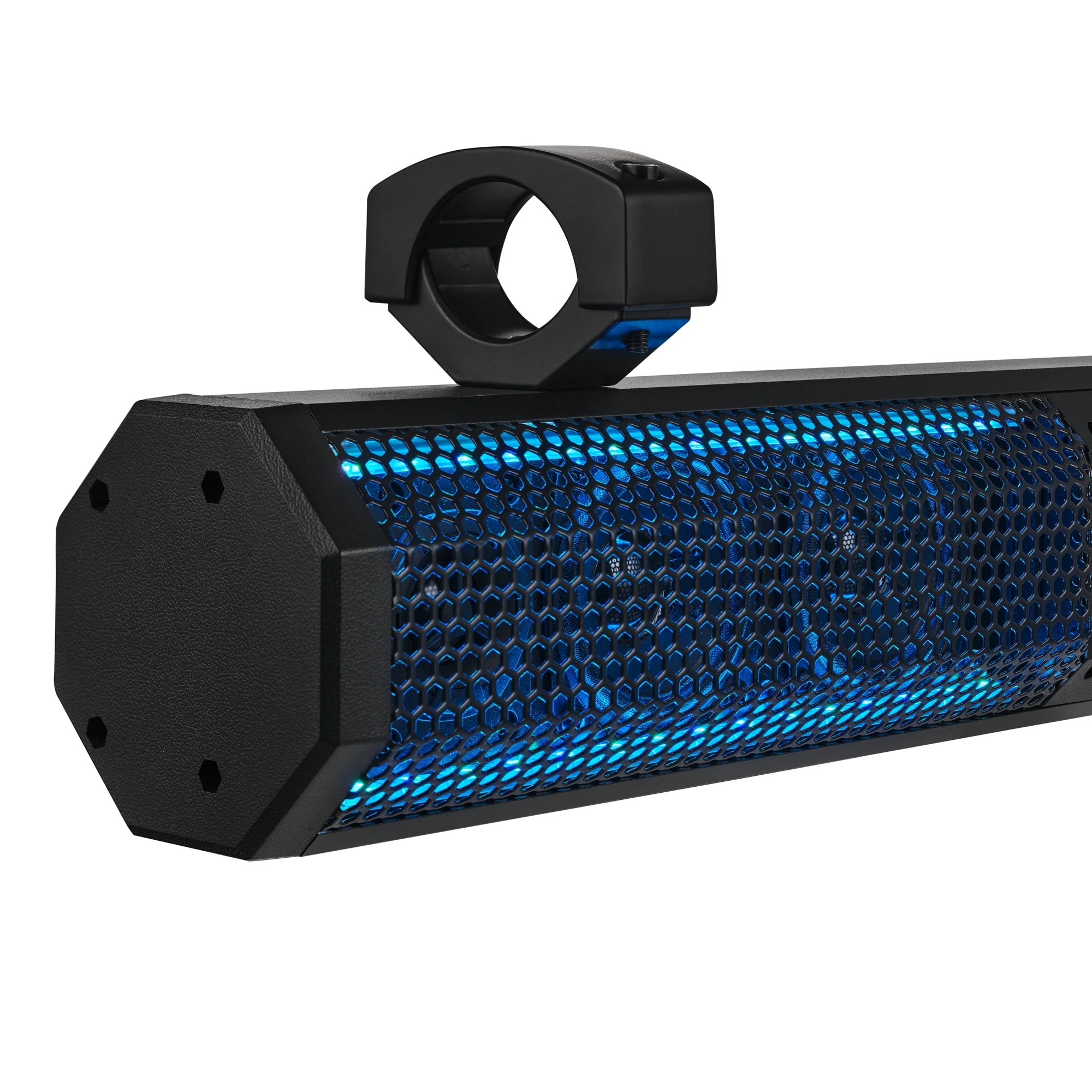 26" Marine Amplified Soundbar with Bluetooth USB & RGB Lighting 6 Speakers 600 Watts - Image 5