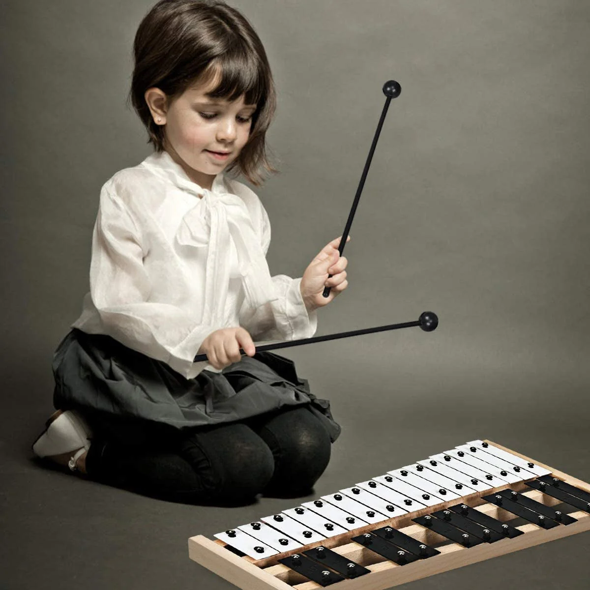 27 Note Glockenspiel Xylophone with 2 Rubber Mallets - Image 6
