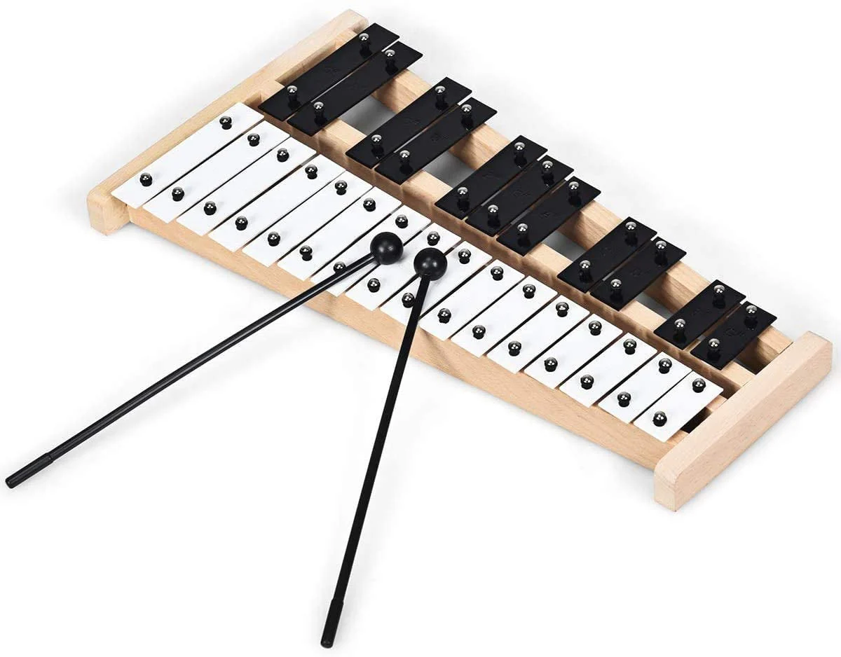 27 Note Glockenspiel Xylophone with 2 Rubber Mallets - Image 7