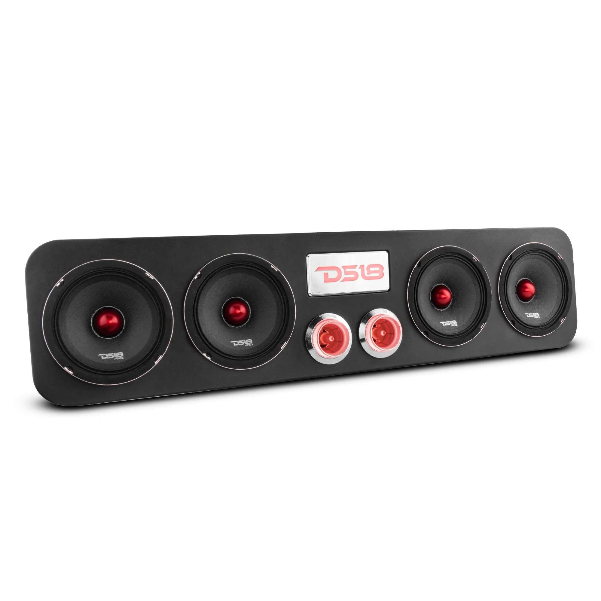 28" High Density ABS Universal Enclosure 4 x 5.25" and 2 x 2.3" Tweeters (Speakers Not Included) - Image 2
