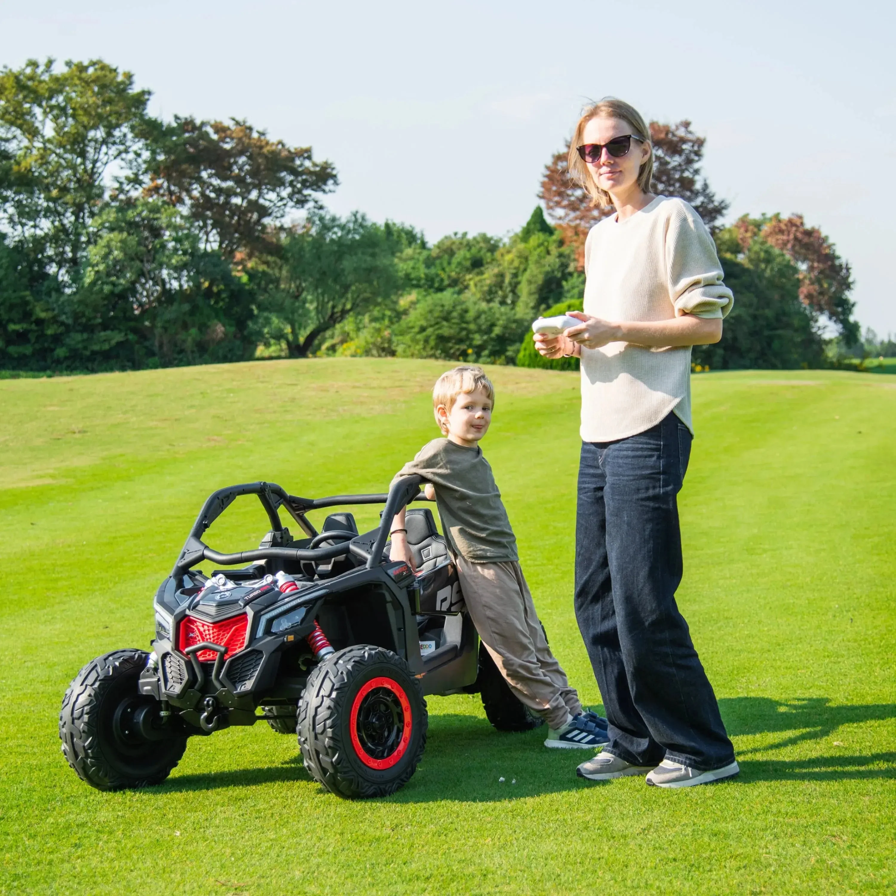 2x24V 4x4 Can-Am Maverick 2 Seater Ride on UTV for Kids - Image 8