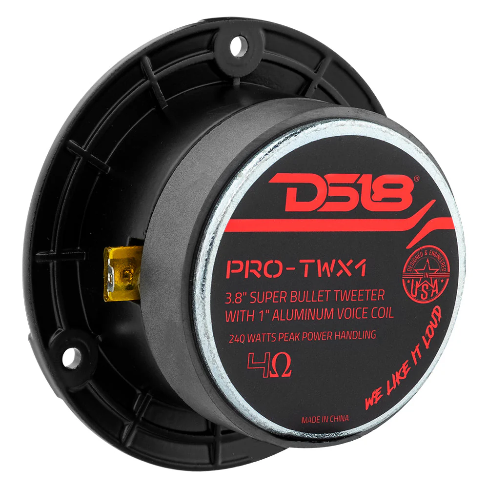 3.8" Super Bullet Tweeter 120W RMS 1" Aluminum 4-Ohm Vc - Image 4