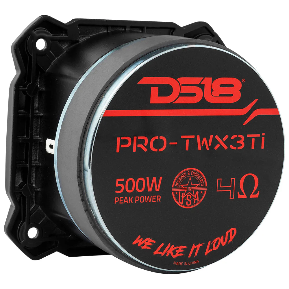 3.8" Super Bullet Tweeter | 250W RMS 1.5" Titanium 4-Ohm Vc - Image 4