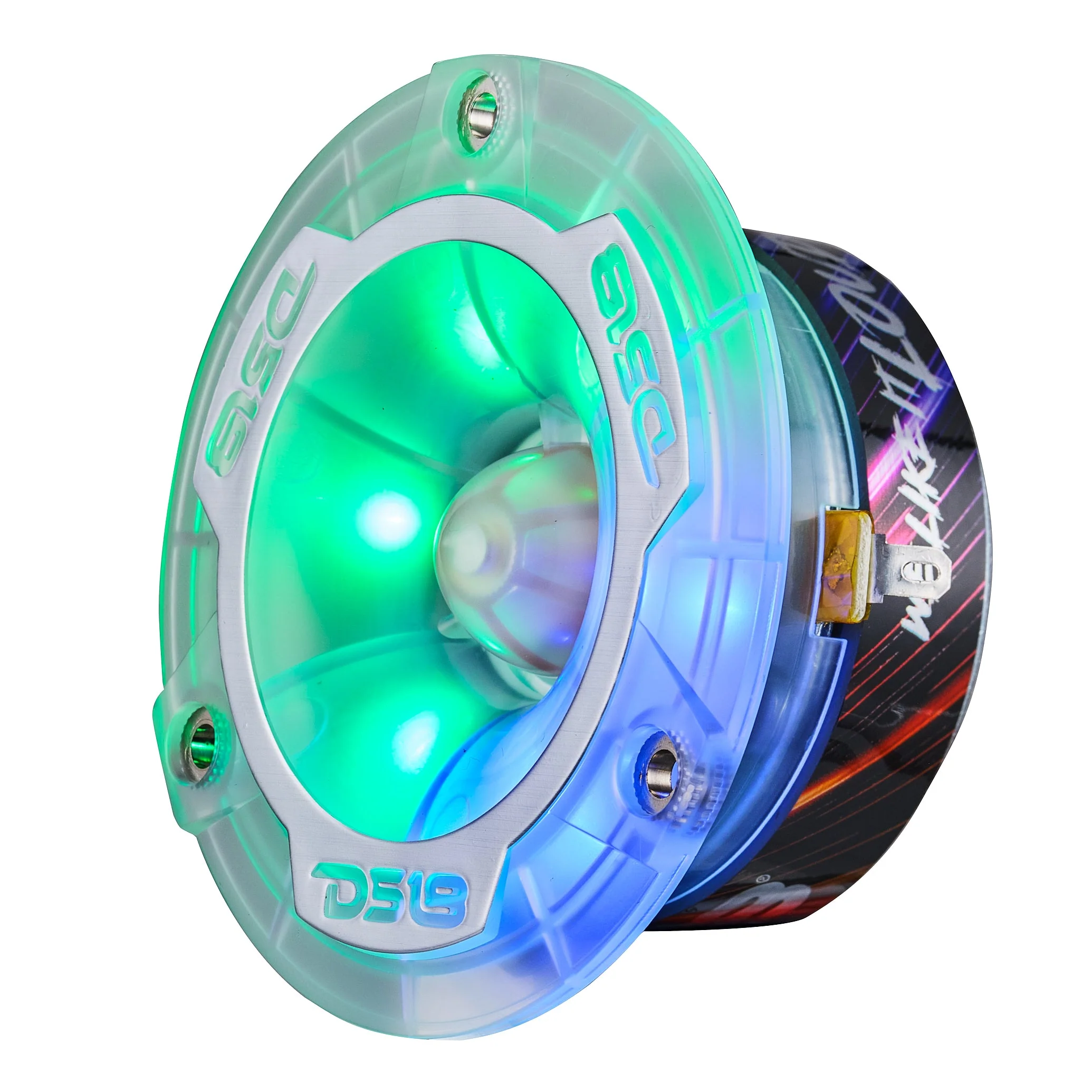 3.8” Super Bullet Tweeter with 1” Aluminum Voice Coil & Digital LED Lights - Image 3