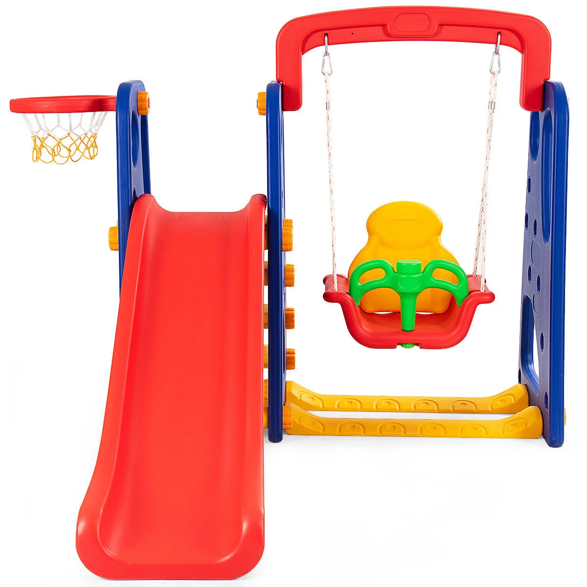 3-in-1 Junior Children Climber Slide Playset - Image 3
