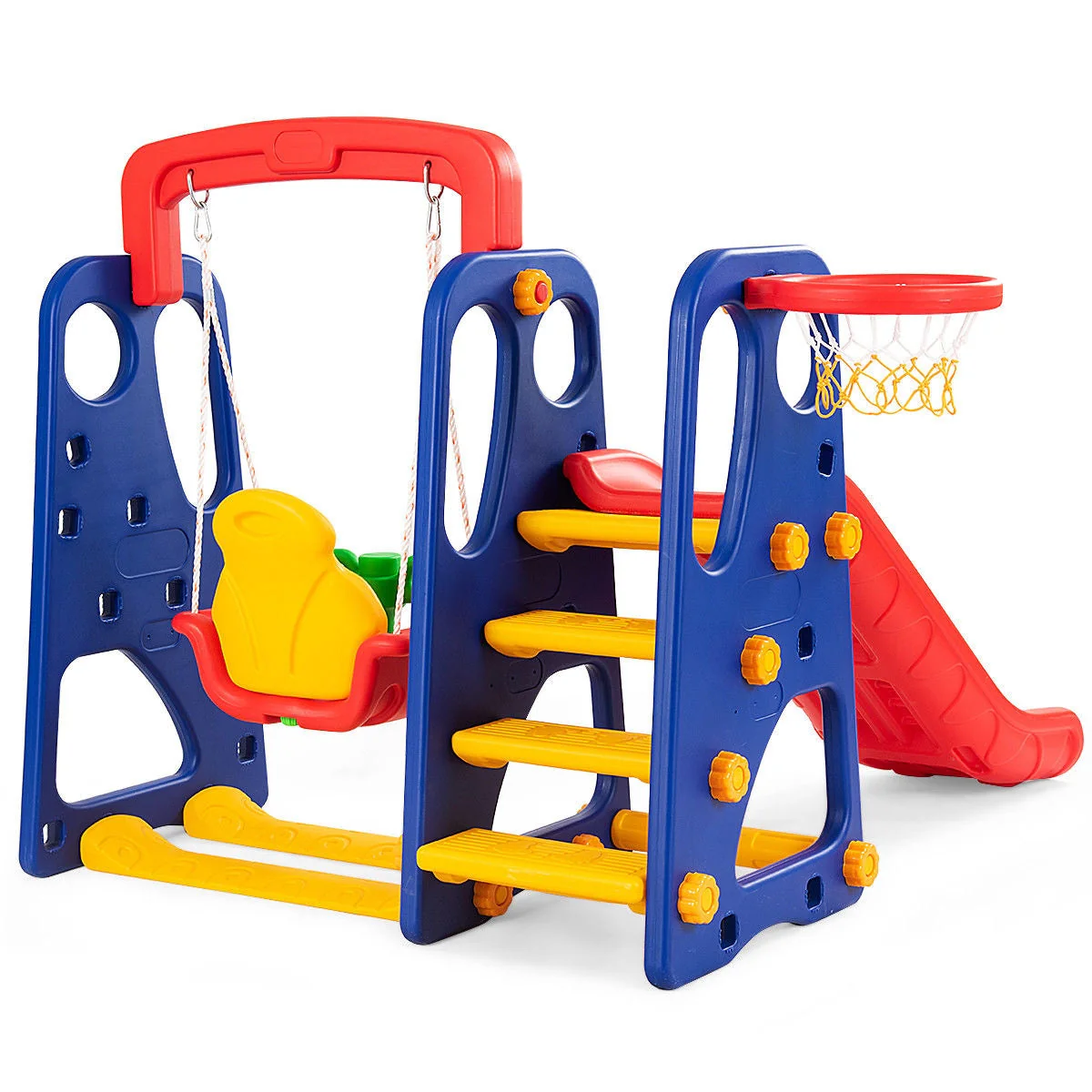 3-in-1 Junior Children Climber Slide Playset - Image 7