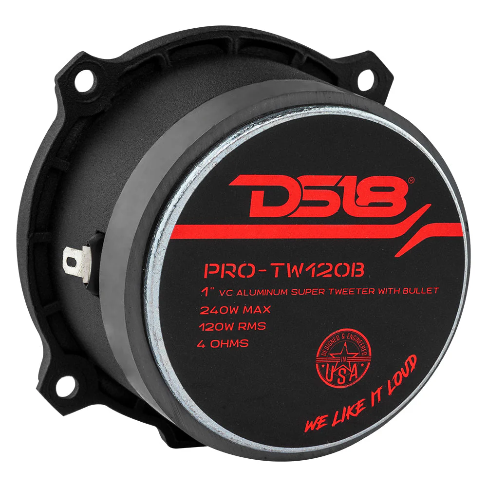 3” PRO Aluminum Super Bullet Tweeter – 240 Watts with Built in Crossover - Image 6