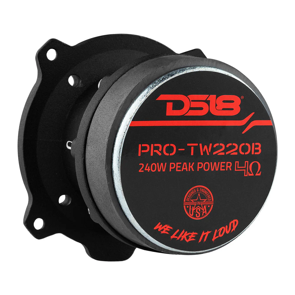 3” PRO Aluminum Super Bullet Tweeter – 240 Watts with Built in Crossover - Black - Image 6