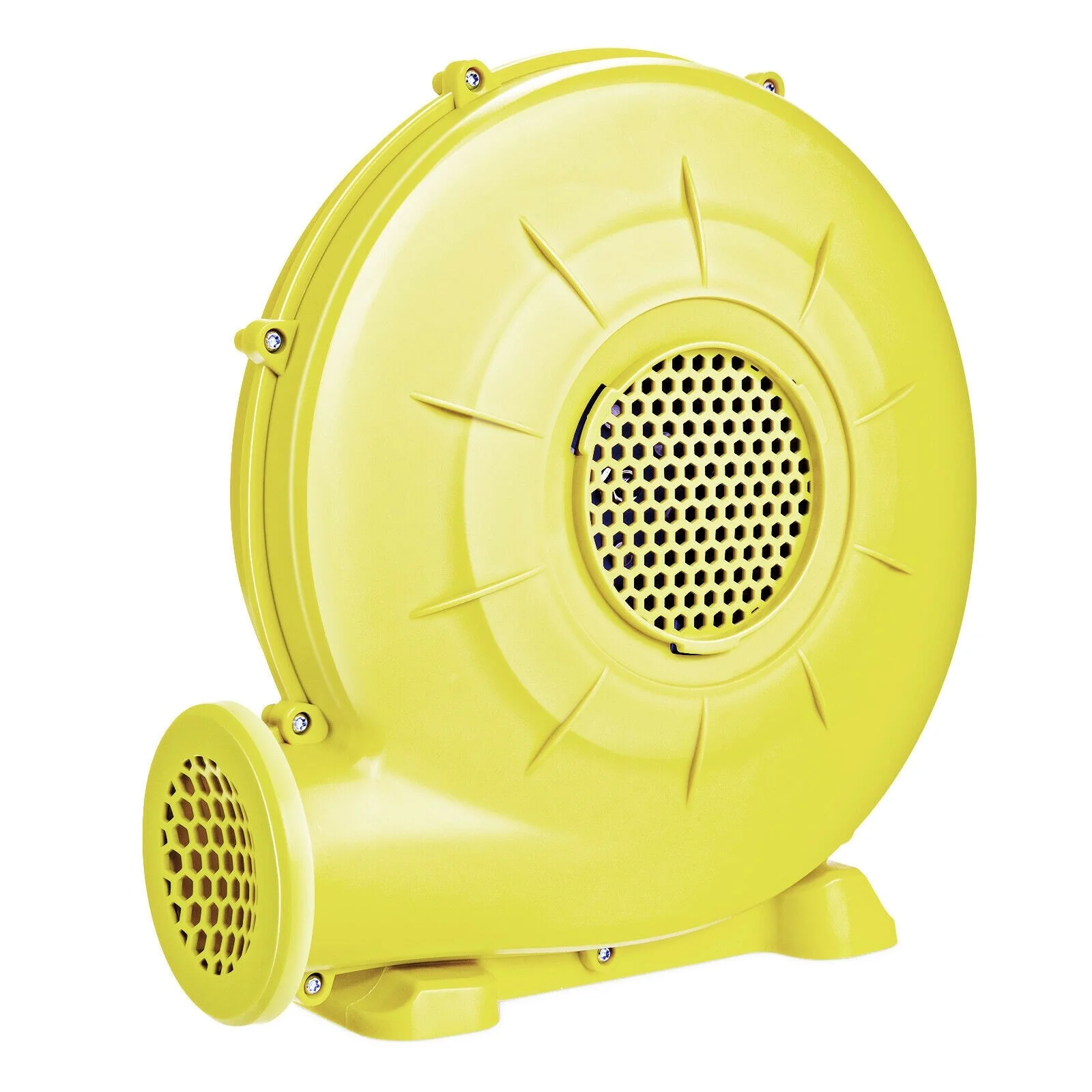 350 Watt 0.5 HP Air Blower Pump Fan for Inflatable Bounce House and Bouncy Castle-Yellow - Image 4
