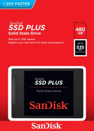 SanDisk Plus 2.5" 480 GB Serial ATA III SLC - Image 3