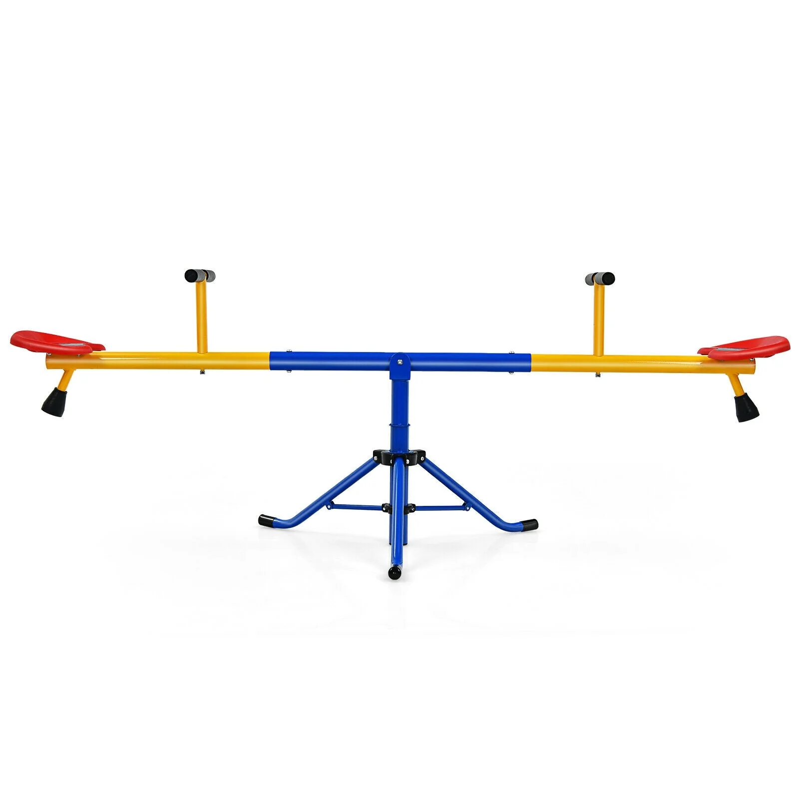 360°Rotation Kids Seesaw Swivel Teeter Totter Playground Equipment - Image 4