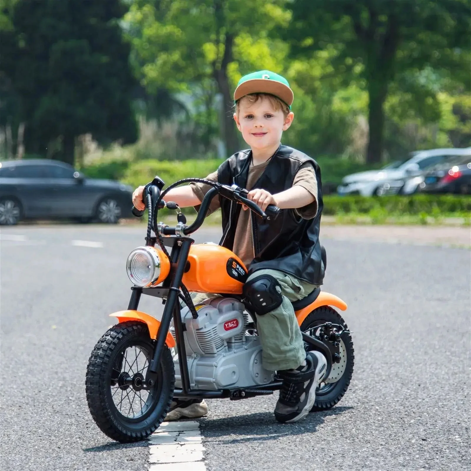 36V Freddo E-Chopper, Leather Seat, Rubber Air Wheels, Brushless Motor - Image 11