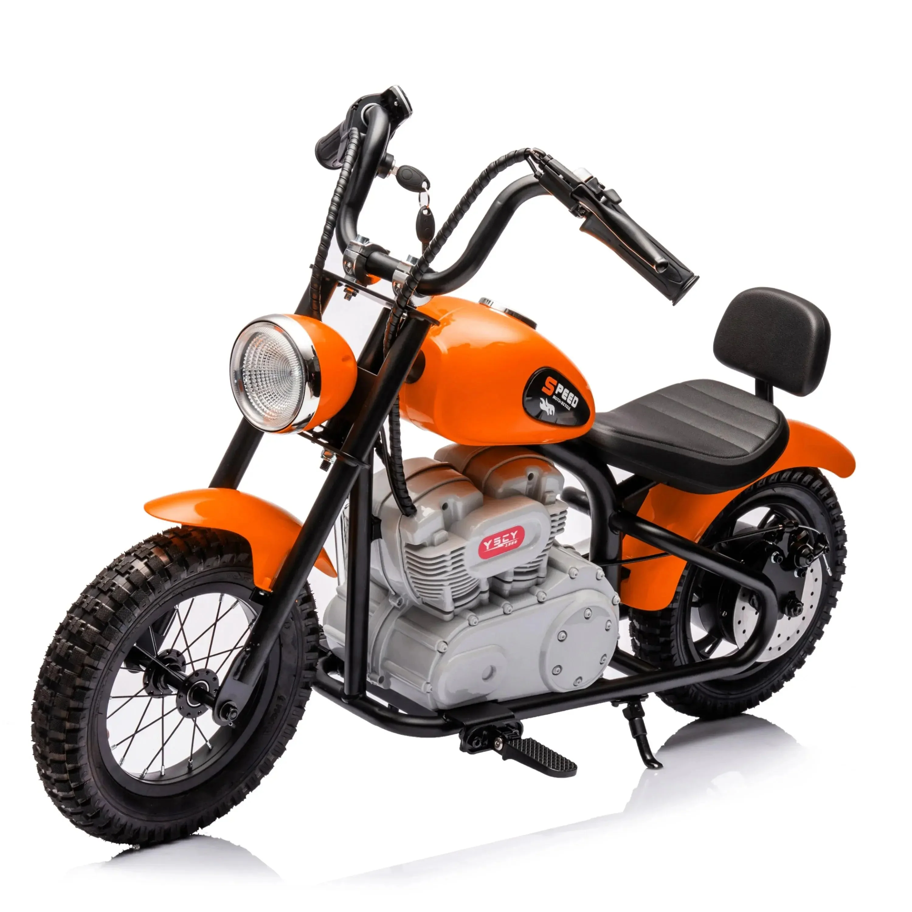 36V Freddo E-Chopper, Leather Seat, Rubber Air Wheels, Brushless Motor - Image 12