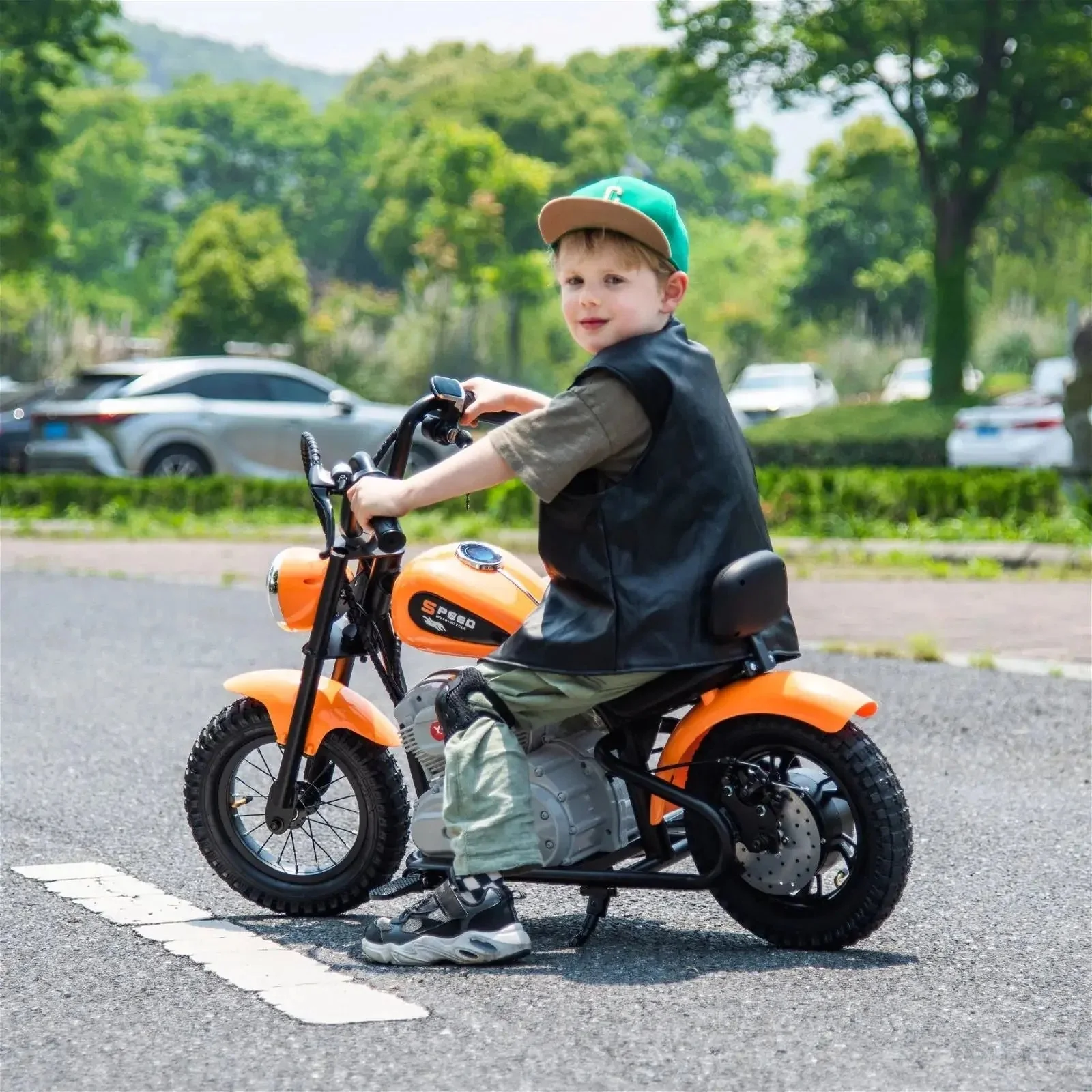 36V Freddo E-Chopper, Leather Seat, Rubber Air Wheels, Brushless Motor - Image 13
