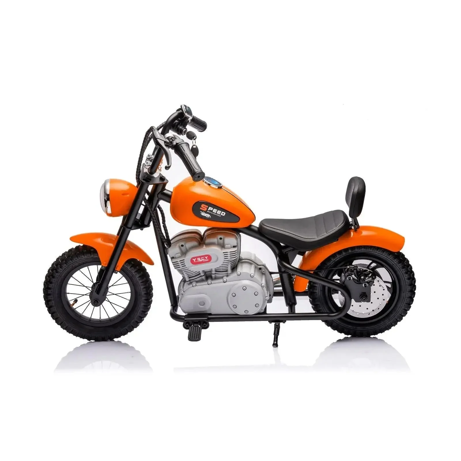36V Freddo E-Chopper, Leather Seat, Rubber Air Wheels, Brushless Motor - Image 14