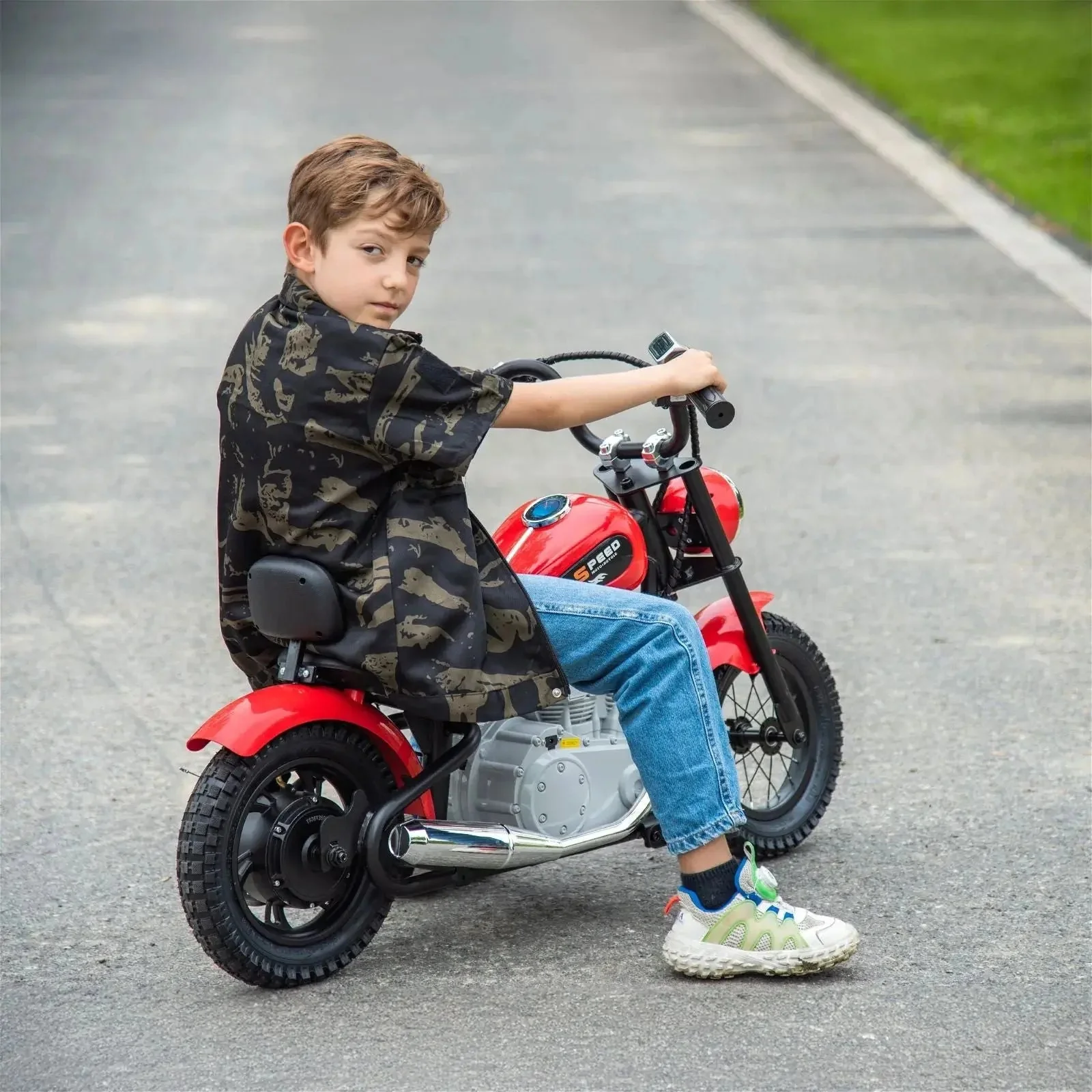 36V Freddo E-Chopper, Leather Seat, Rubber Air Wheels, Brushless Motor - Image 7