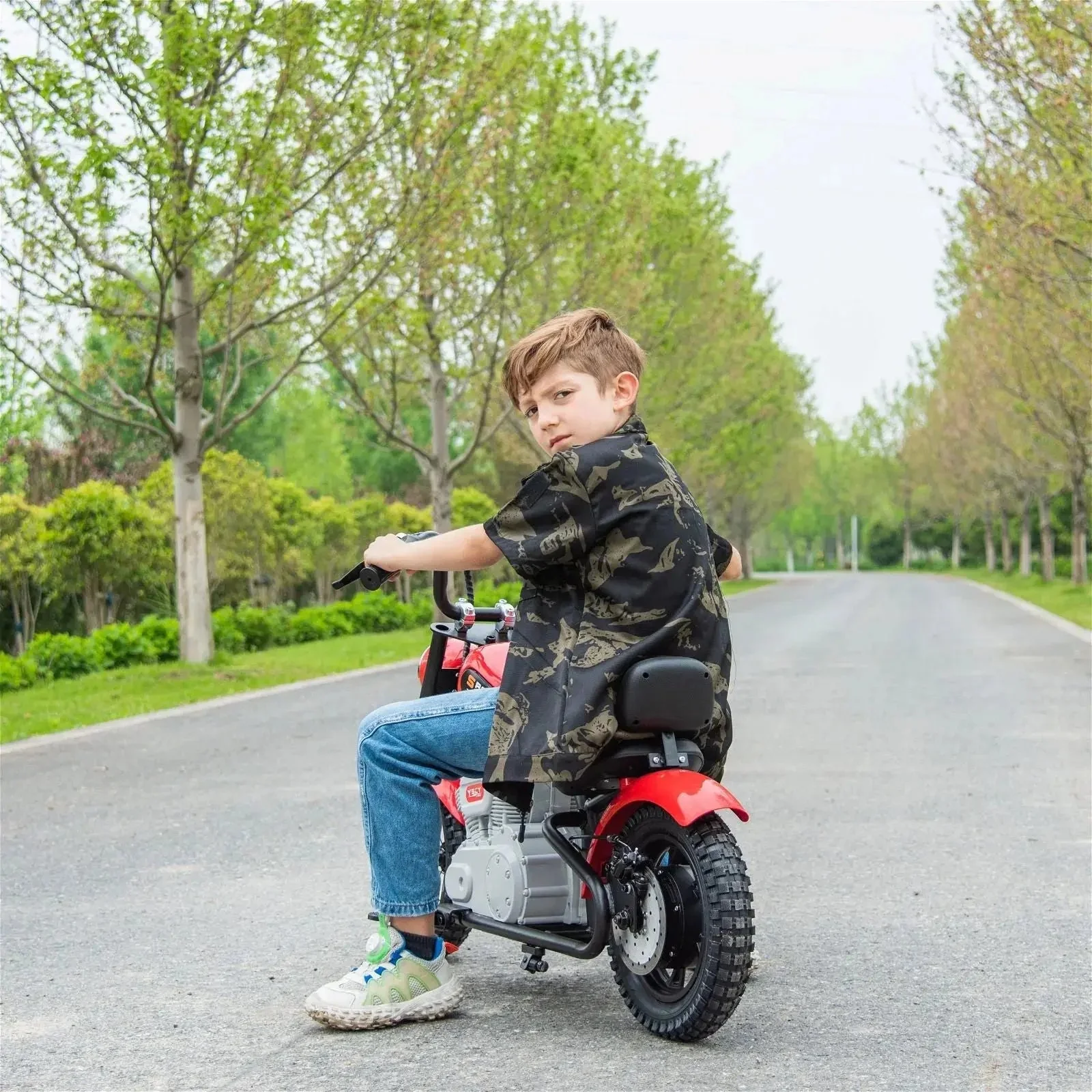 36V Freddo E-Chopper, Leather Seat, Rubber Air Wheels, Brushless Motor - Image 9