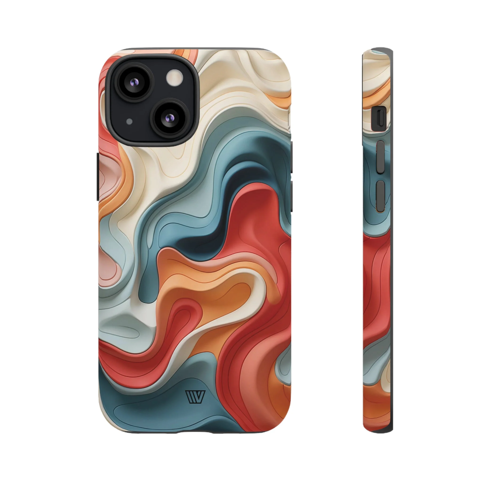 3D COLORFUL CLAY | Tough Phone Case - Image 20
