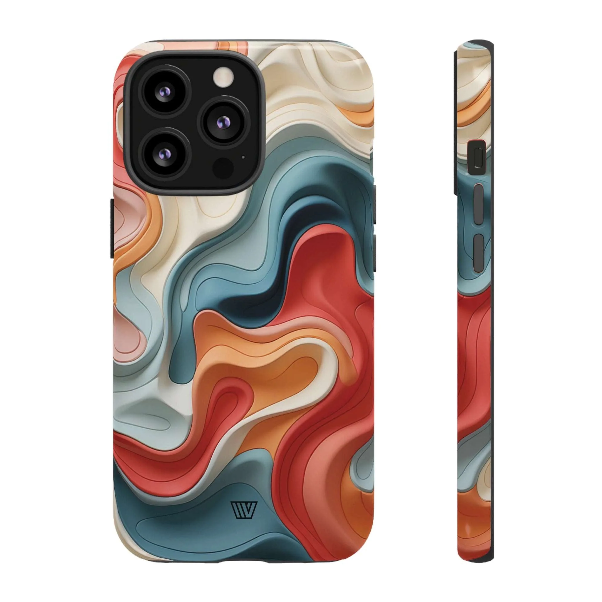 3D COLORFUL CLAY | Tough Phone Case - Image 21