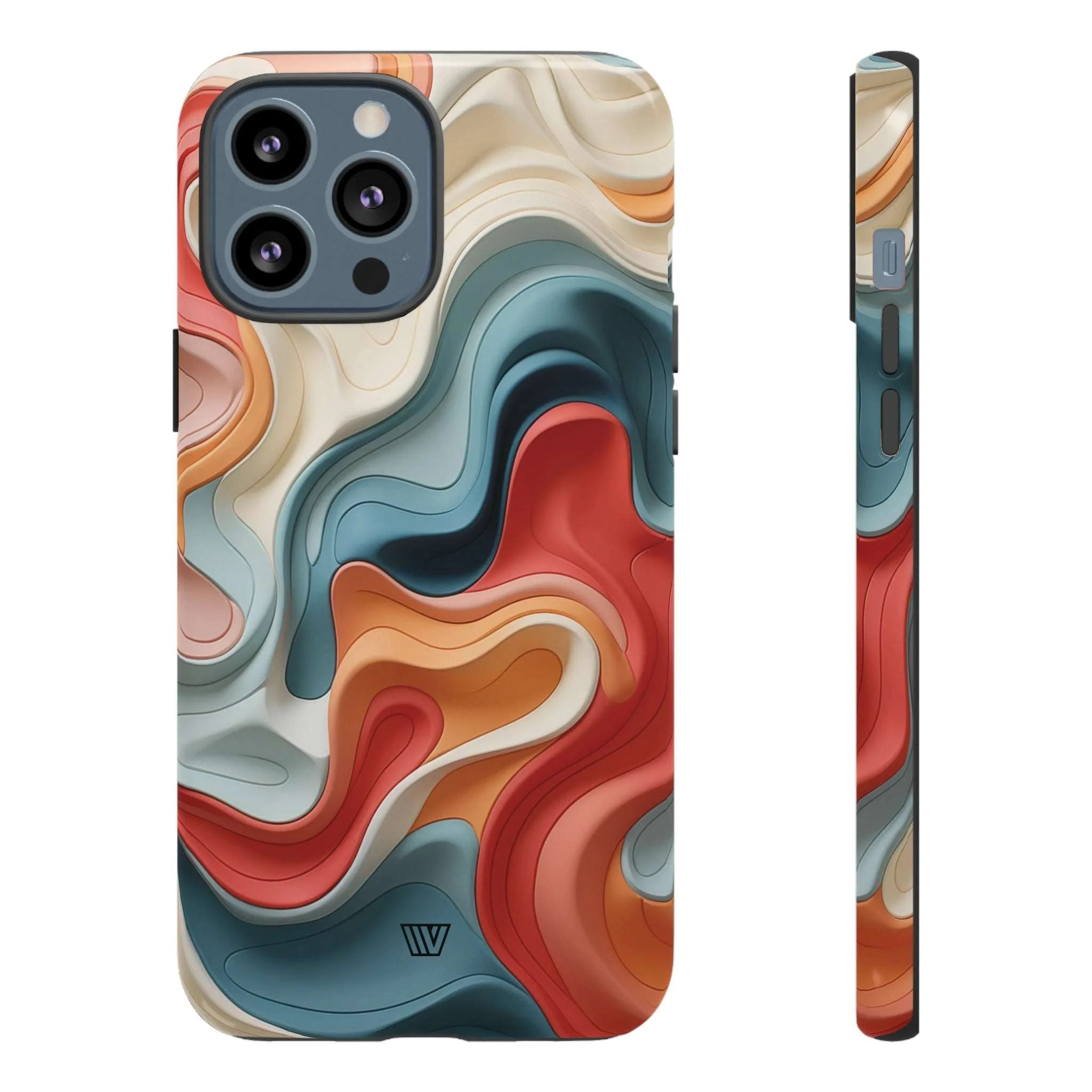 3D COLORFUL CLAY | Tough Phone Case - Image 23