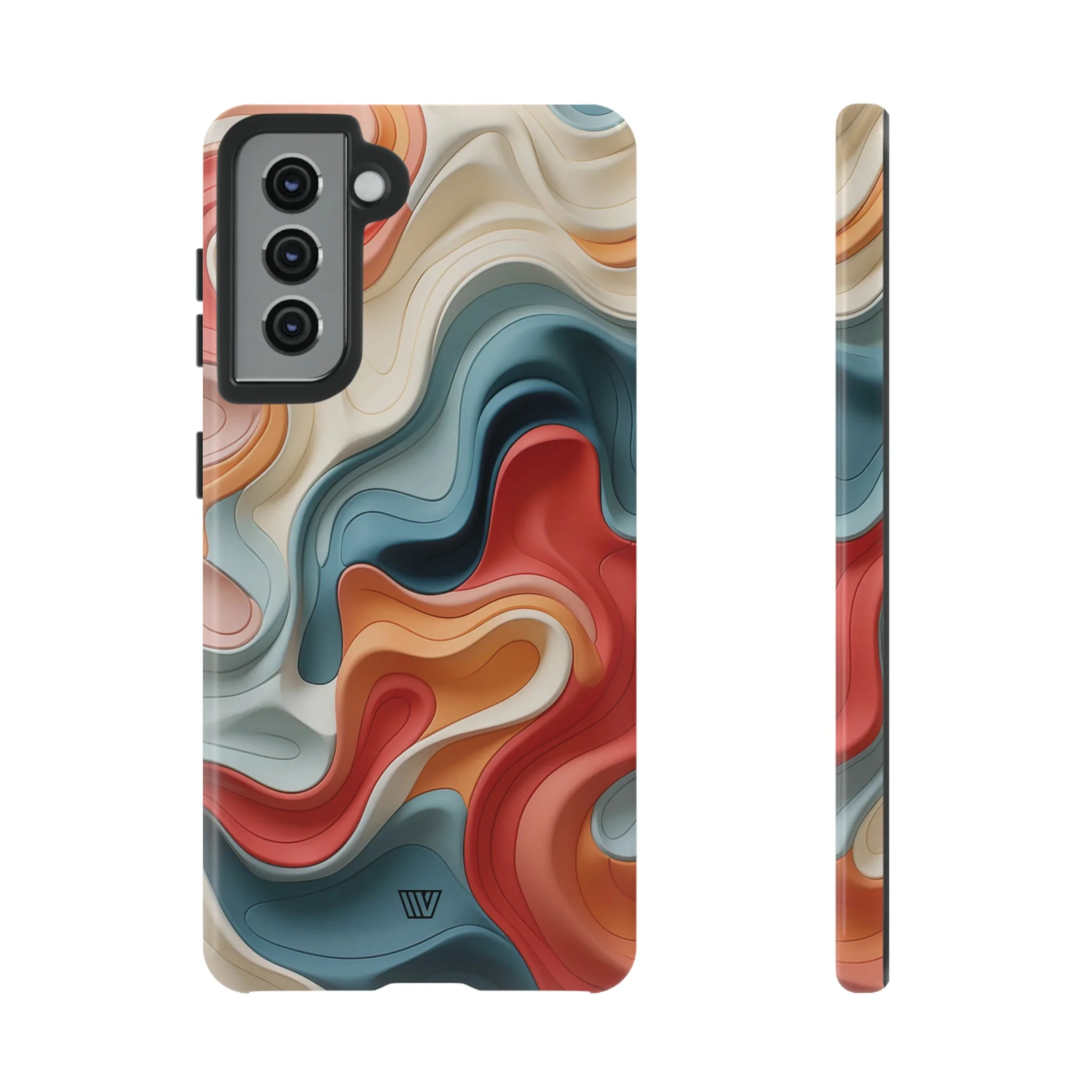 3D COLORFUL CLAY | Tough Phone Case - Image 25