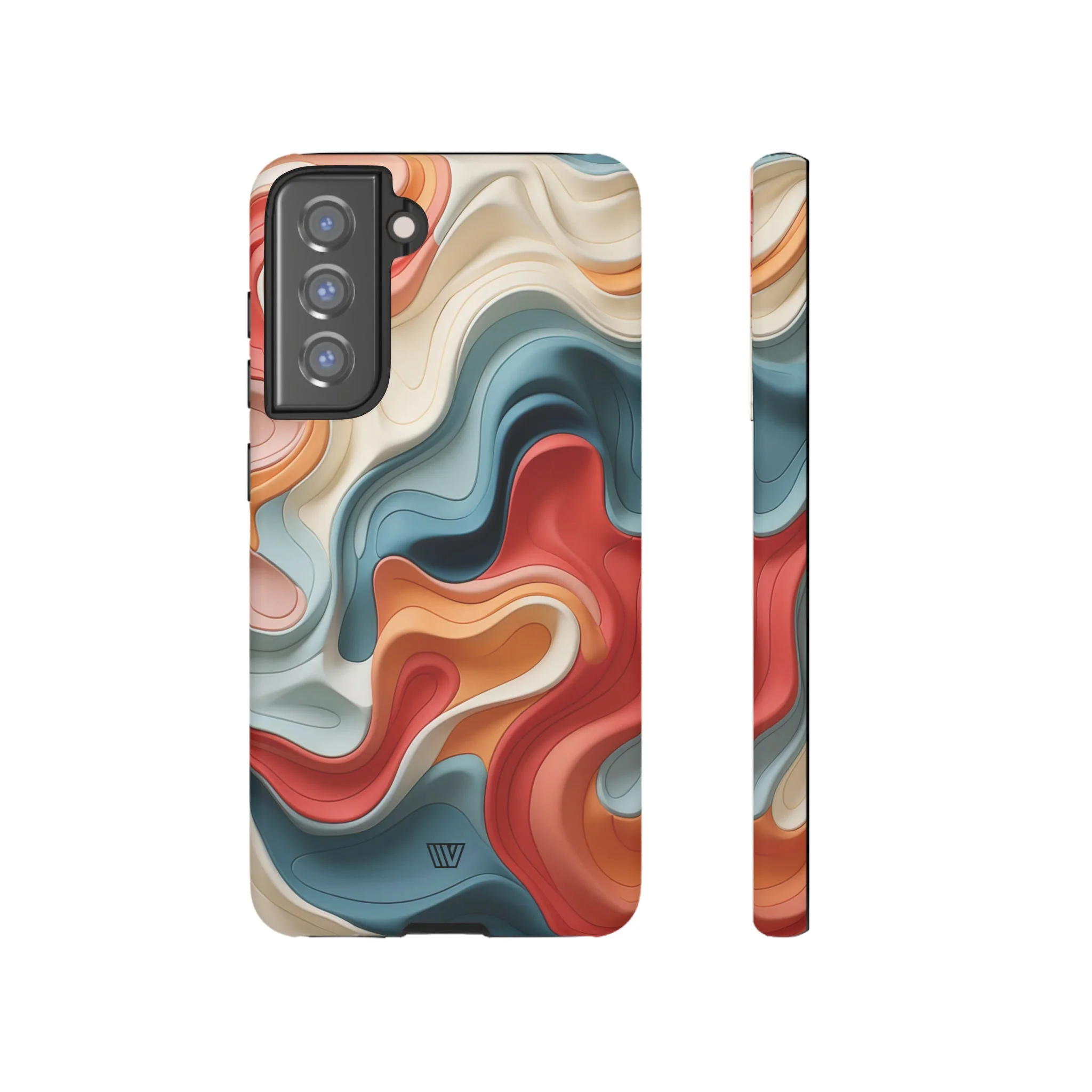 3D COLORFUL CLAY | Tough Phone Case - Image 34