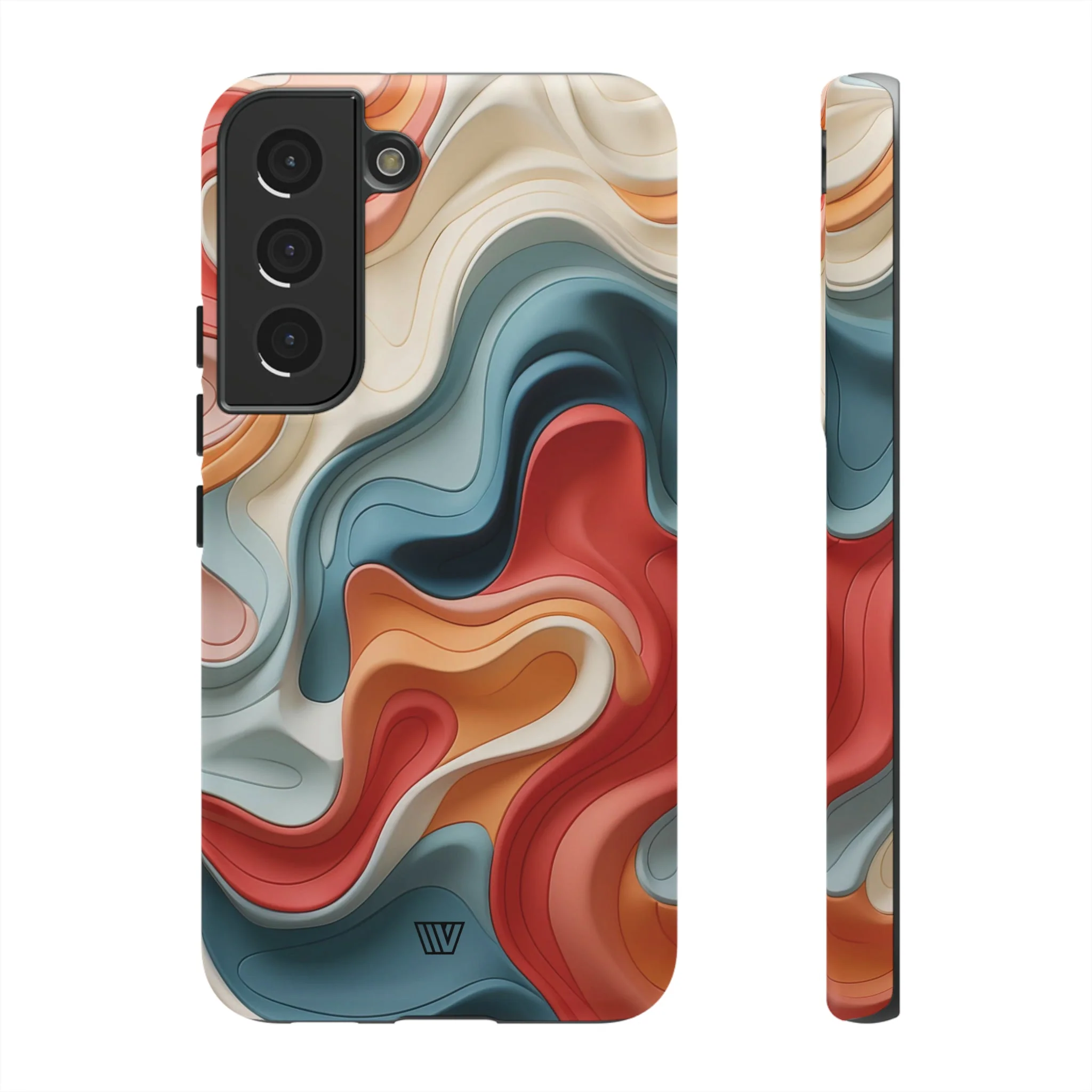 3D COLORFUL CLAY | Tough Phone Case - Image 36