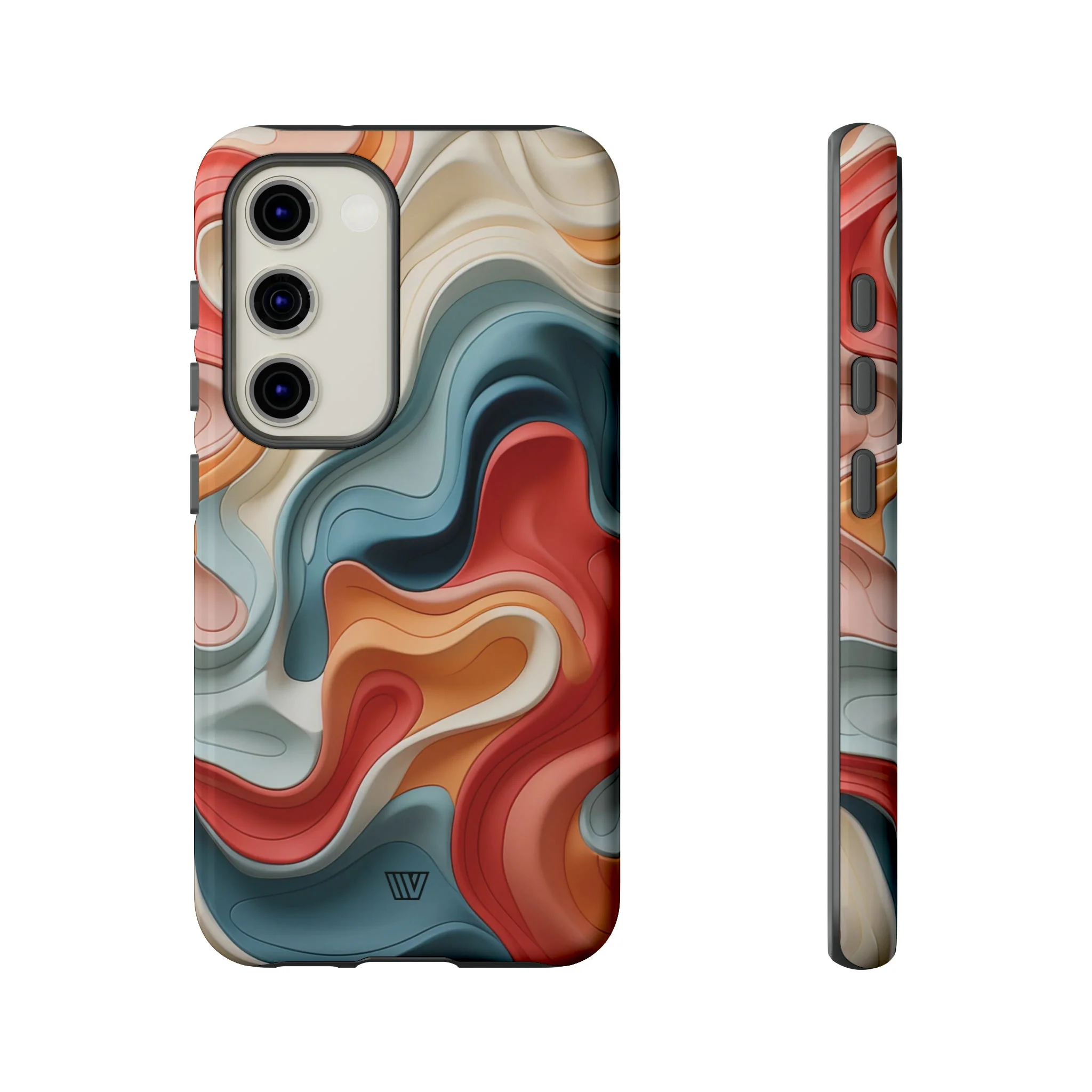 3D COLORFUL CLAY | Tough Phone Case - Image 49