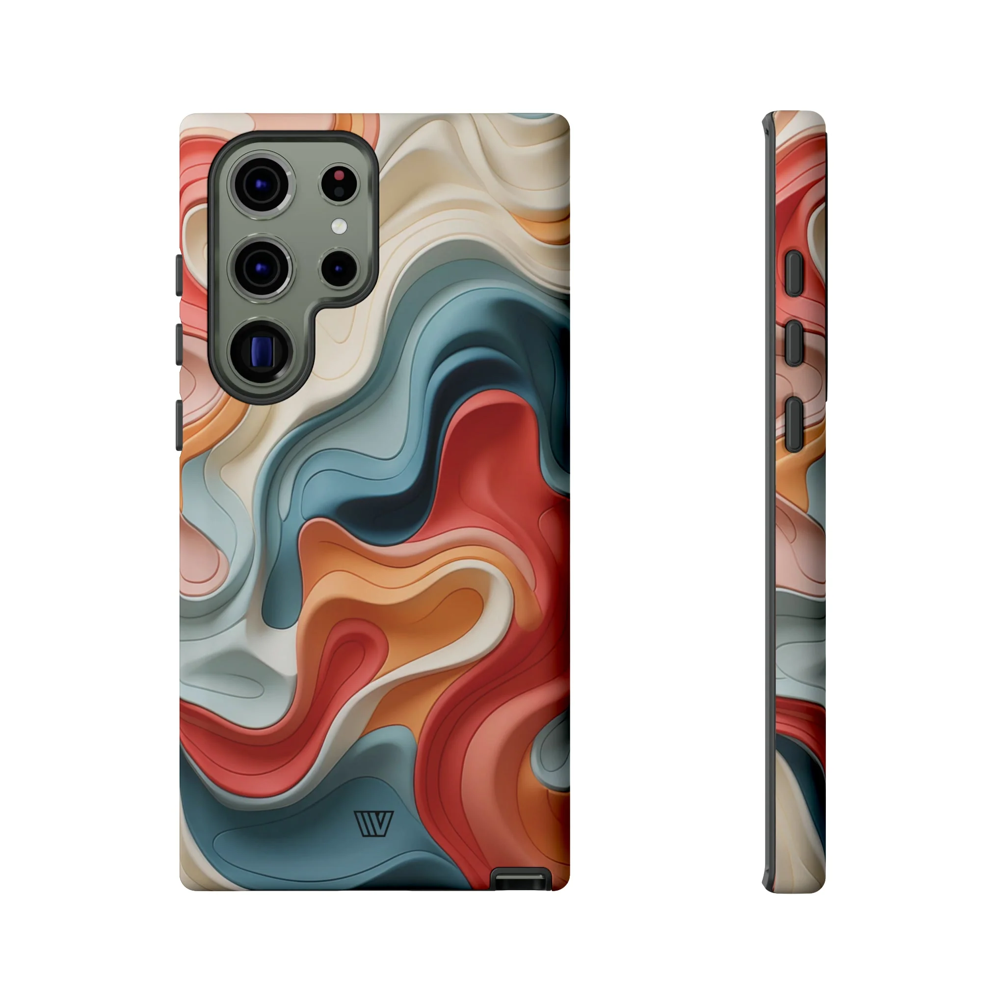 3D COLORFUL CLAY | Tough Phone Case - Image 54