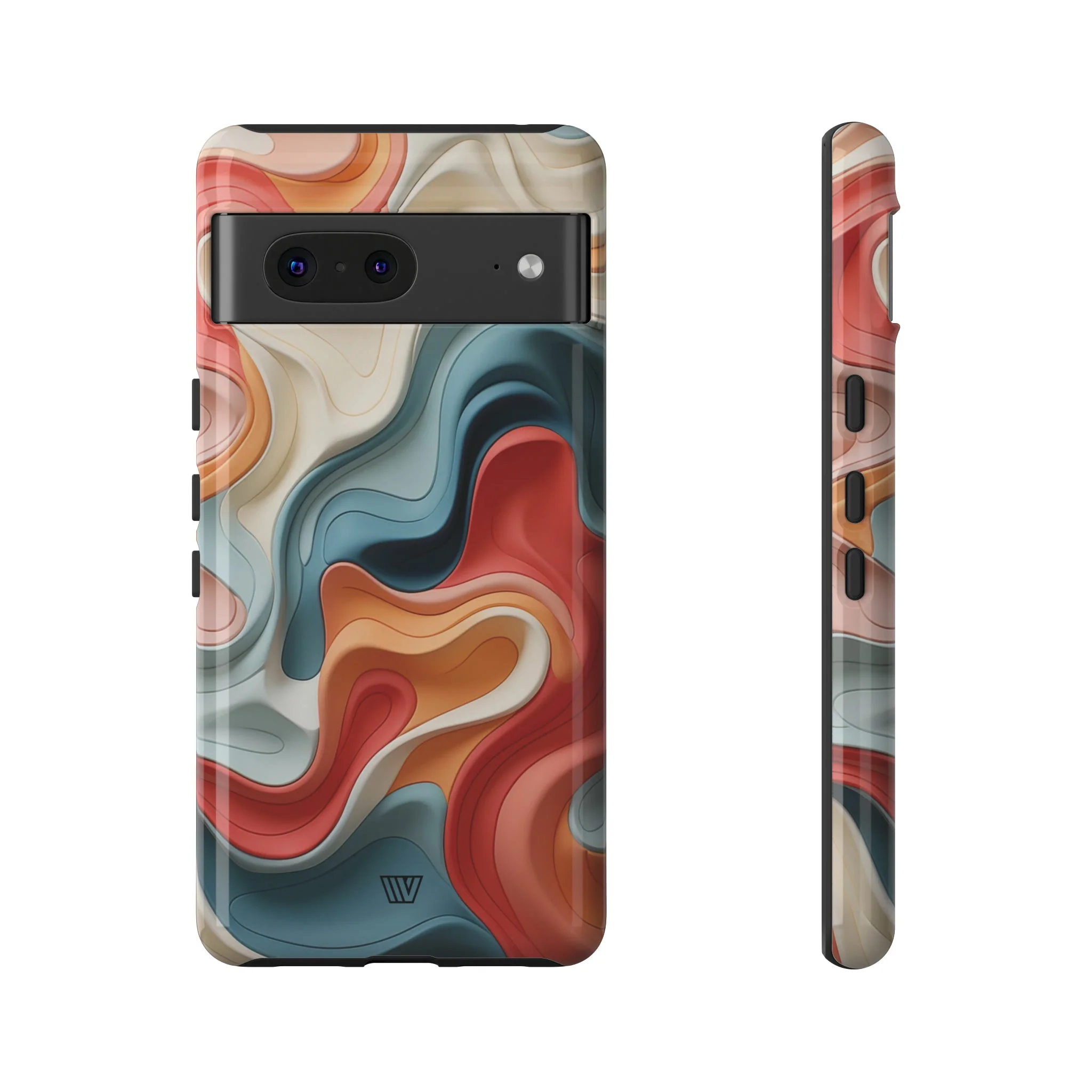 3D COLORFUL CLAY | Tough Phone Case - Image 55