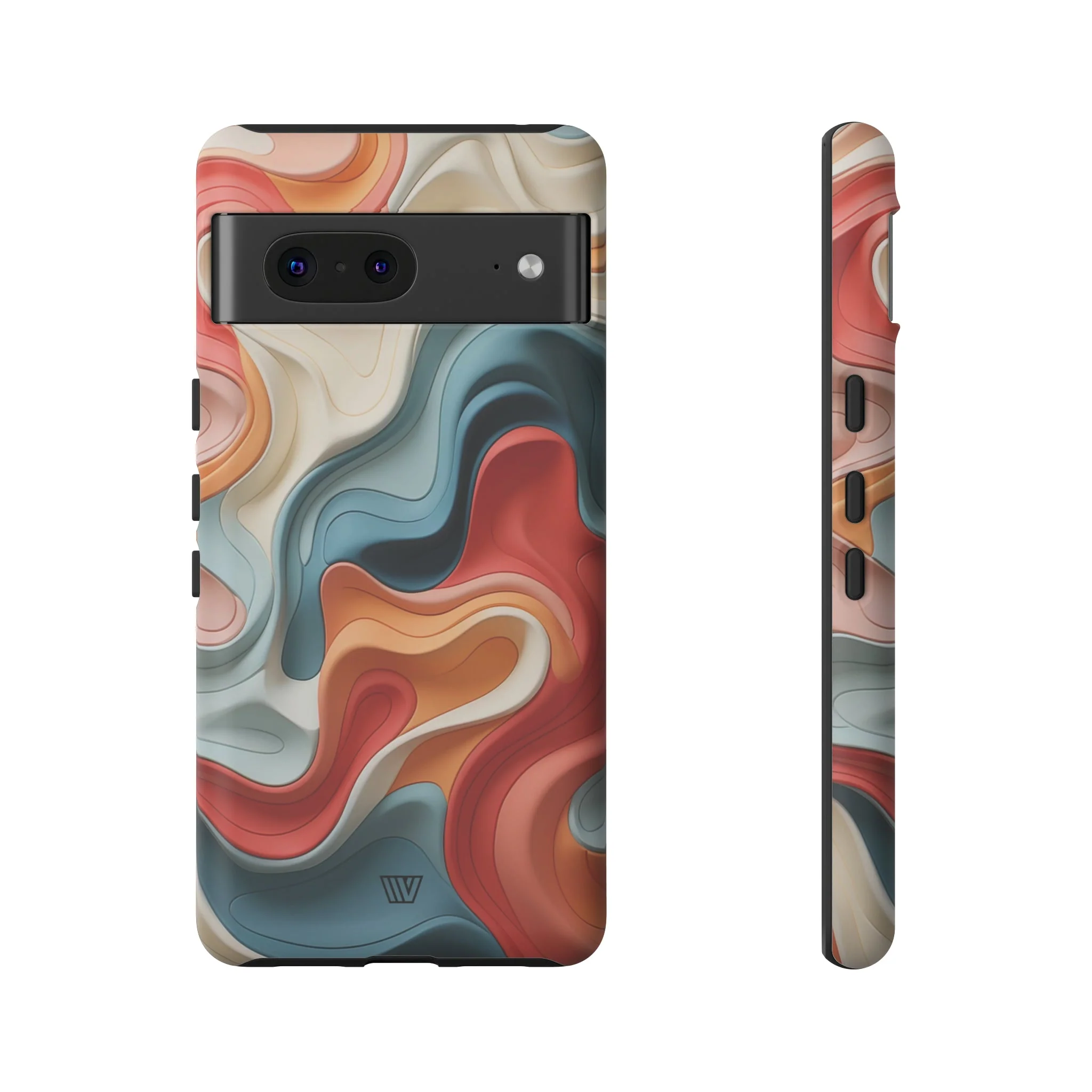 3D COLORFUL CLAY | Tough Phone Case - Image 56