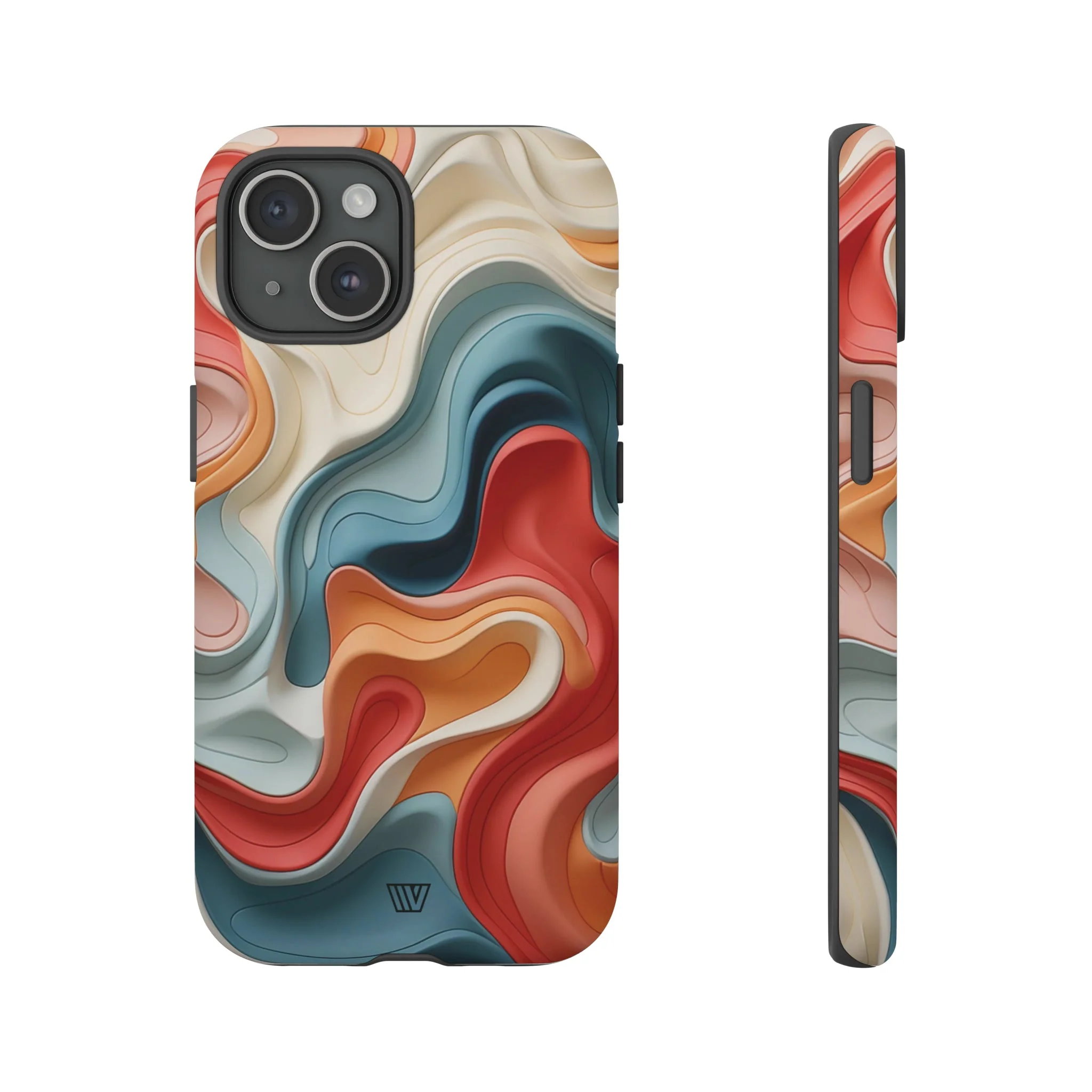 3D COLORFUL CLAY | Tough Phone Case - Image 57