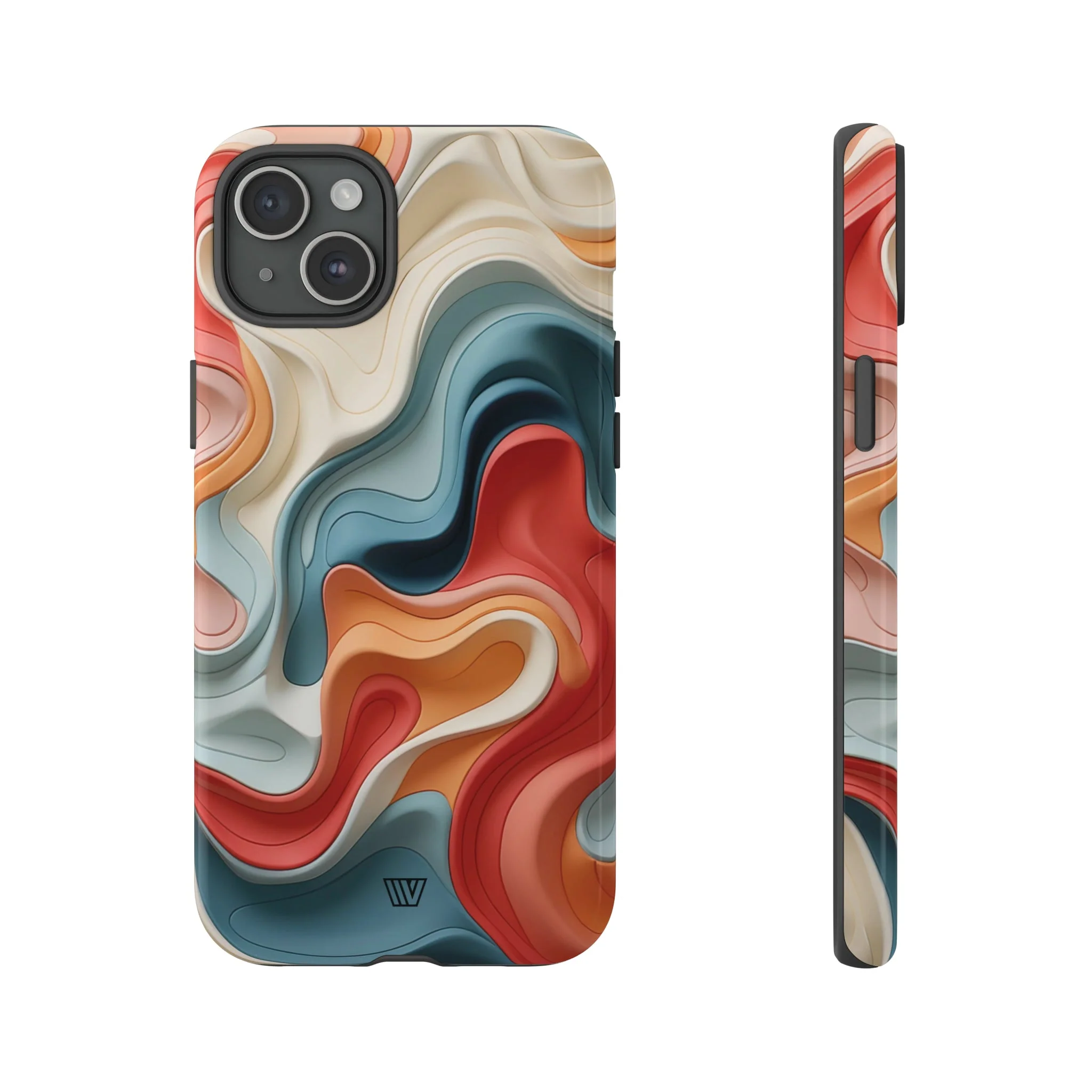 3D COLORFUL CLAY | Tough Phone Case - Image 58