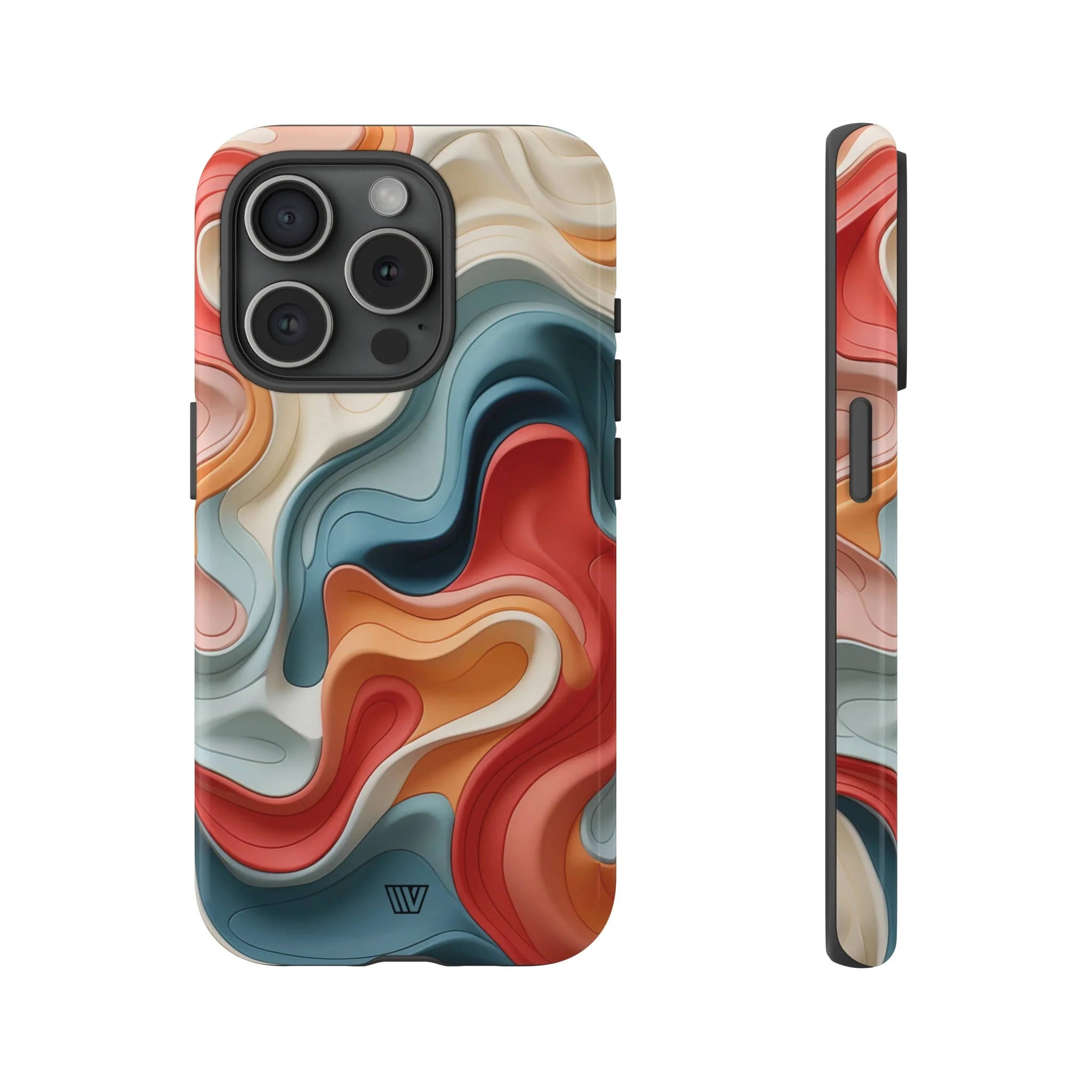 3D COLORFUL CLAY | Tough Phone Case - Image 60