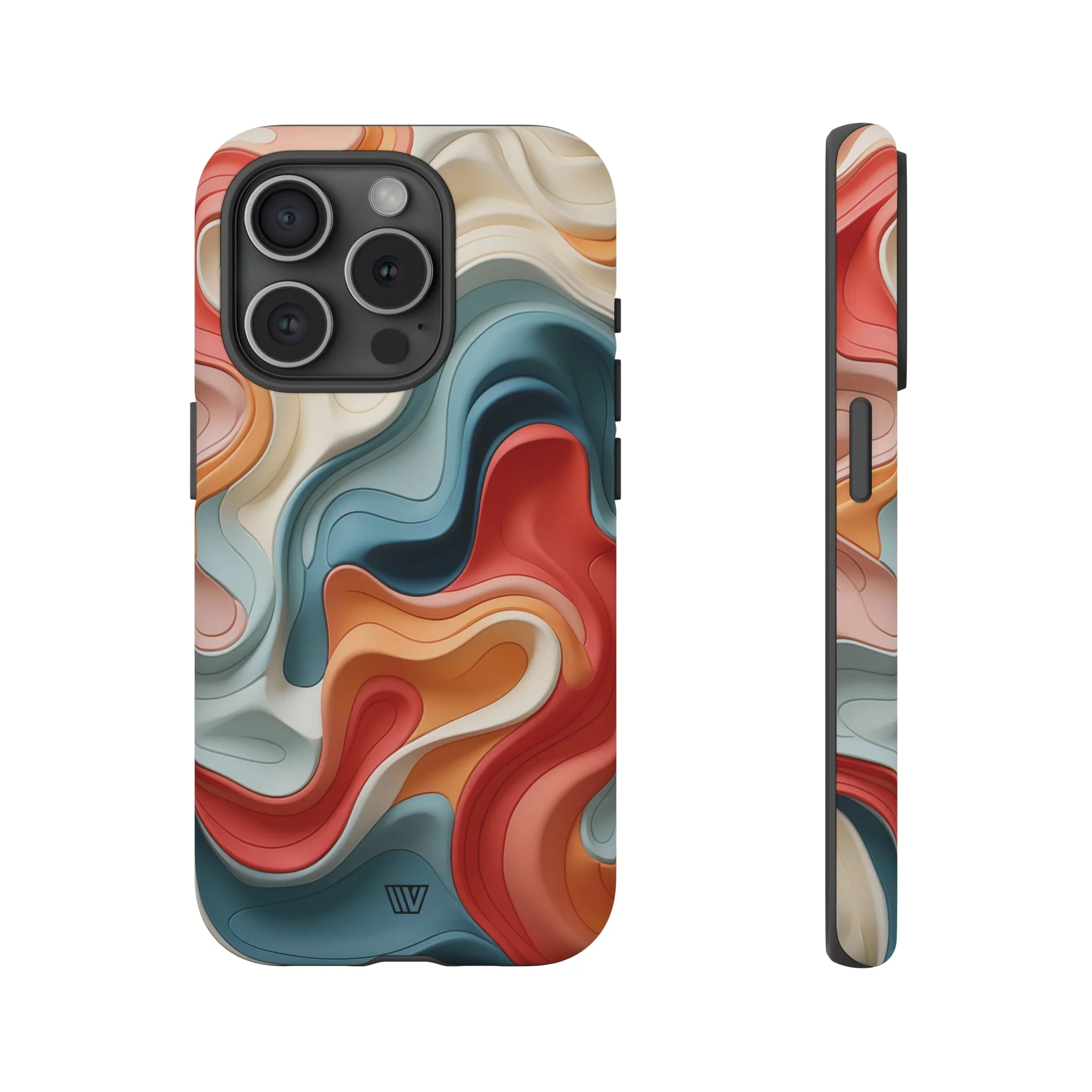 3D COLORFUL CLAY | Tough Phone Case - Image 61