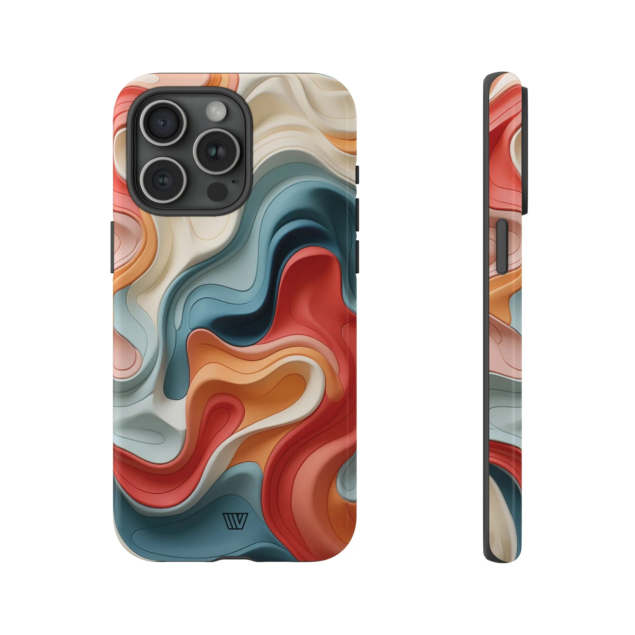3D COLORFUL CLAY | Tough Phone Case - Image 62