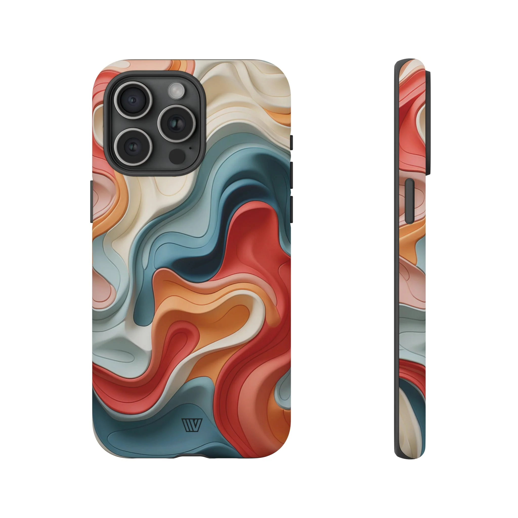 3D COLORFUL CLAY | Tough Phone Case - Image 63