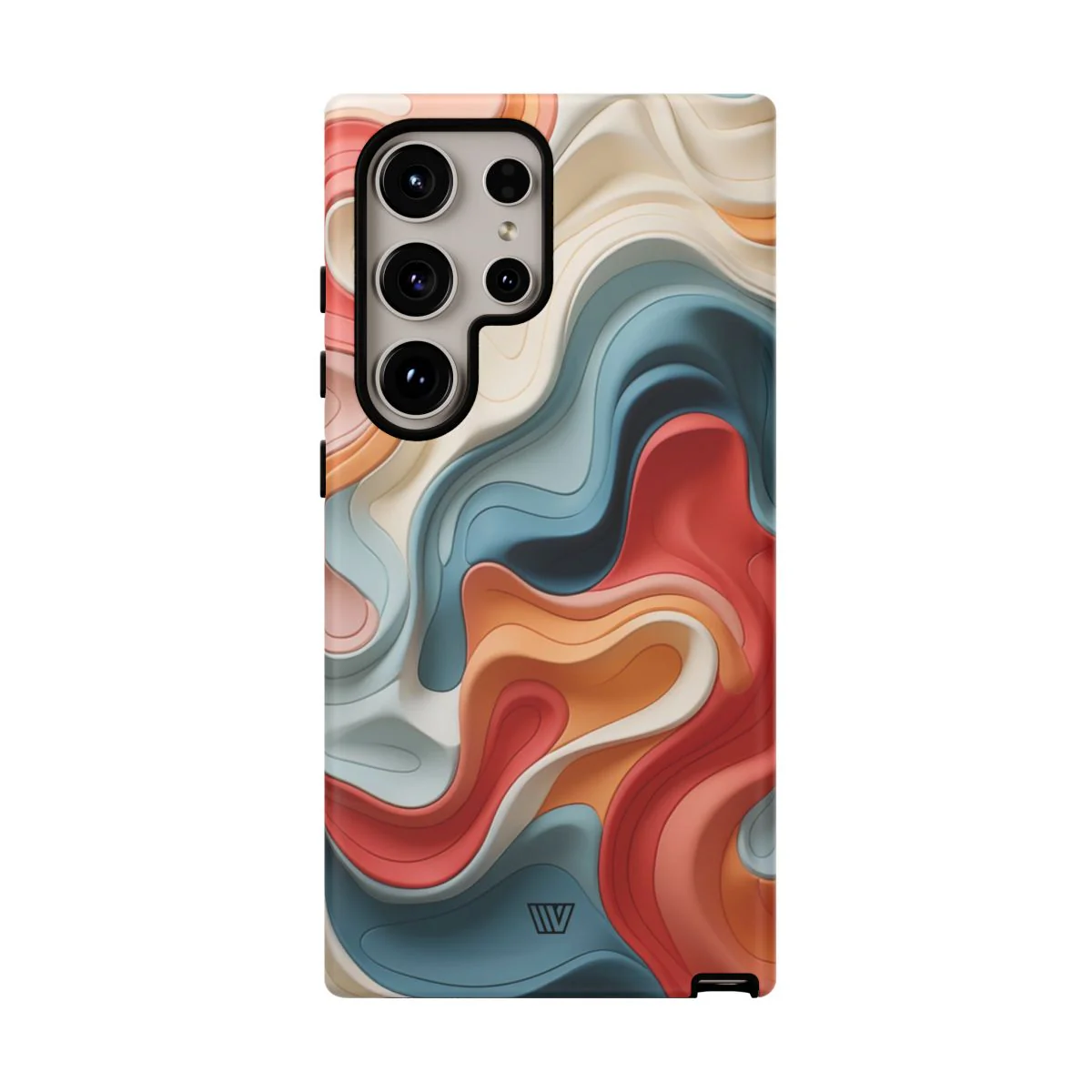 3D COLORFUL CLAY | Tough Phone Case - Image 74