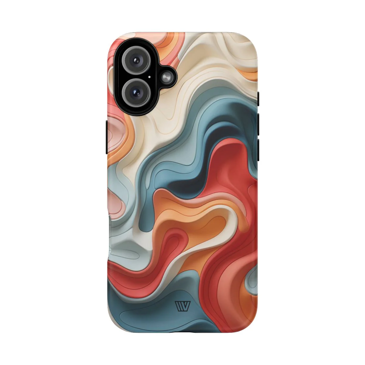 3D COLORFUL CLAY | Tough Phone Case - Image 78