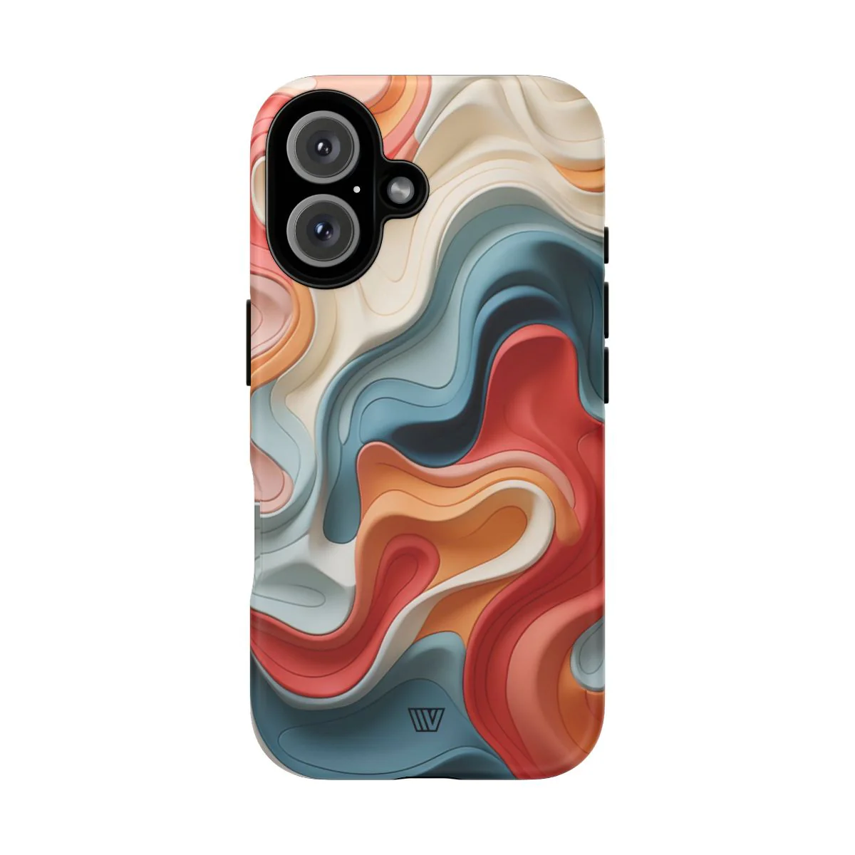 3D COLORFUL CLAY | Tough Phone Case - Image 81