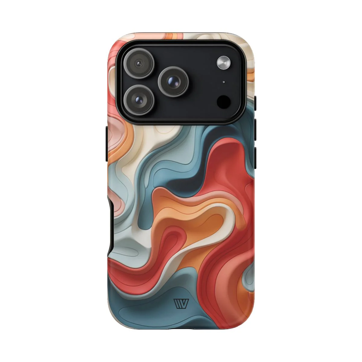 3D COLORFUL CLAY | Tough Phone Case - Image 89
