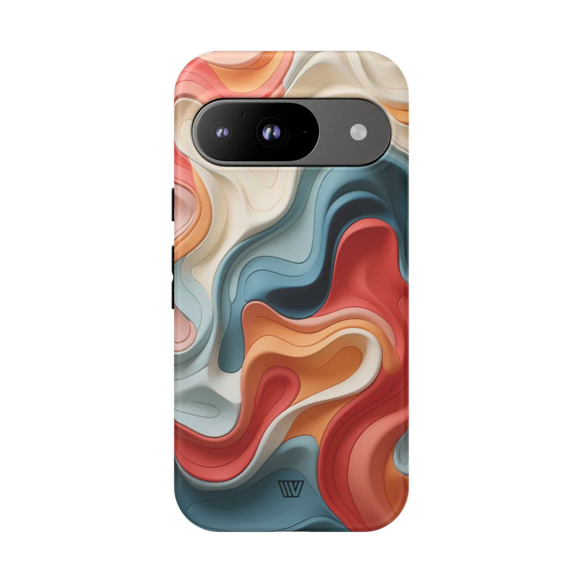 3D COLORFUL CLAY | Tough Phone Case - Image 93
