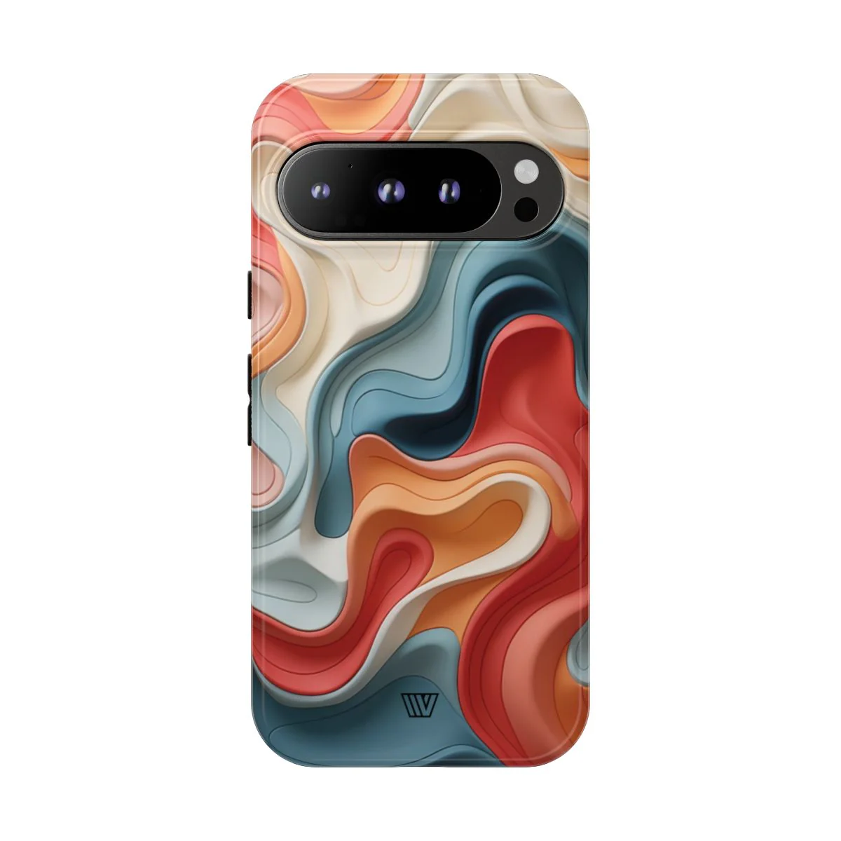 3D COLORFUL CLAY | Tough Phone Case - Image 94