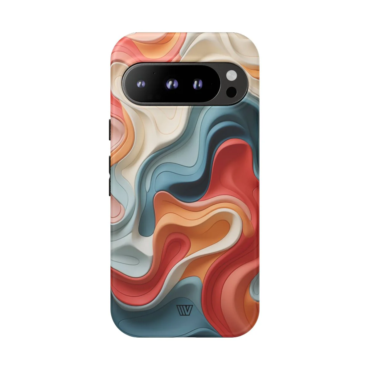 3D COLORFUL CLAY | Tough Phone Case - Image 95