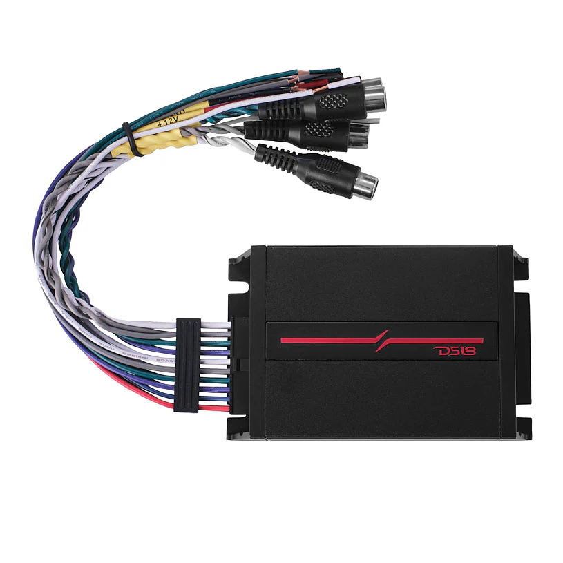 4-Channel Lossless Audio Line Output Converter with Auto Turn-On And Speaker Emulator - Image 5