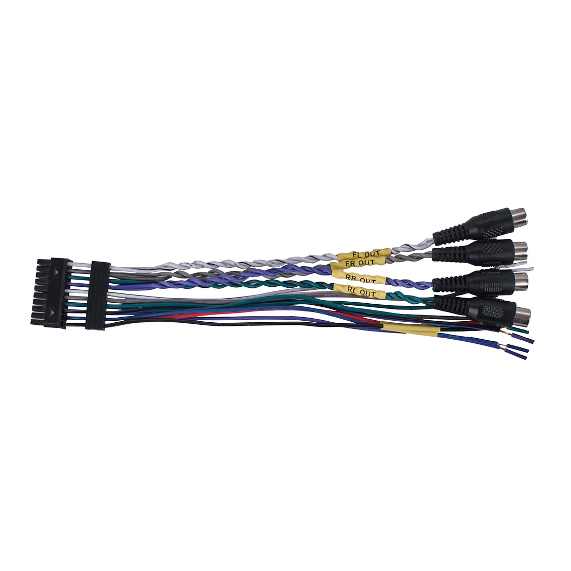 4-Channel Lossless Audio Line Output Converter with Auto Turn-On And Speaker Emulator - Image 8