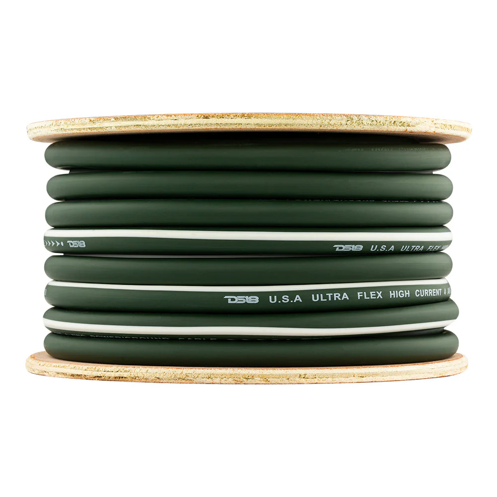4-GA 100% OFC Ground, Power Cable, 50 Feet -Camo Green - Image 4
