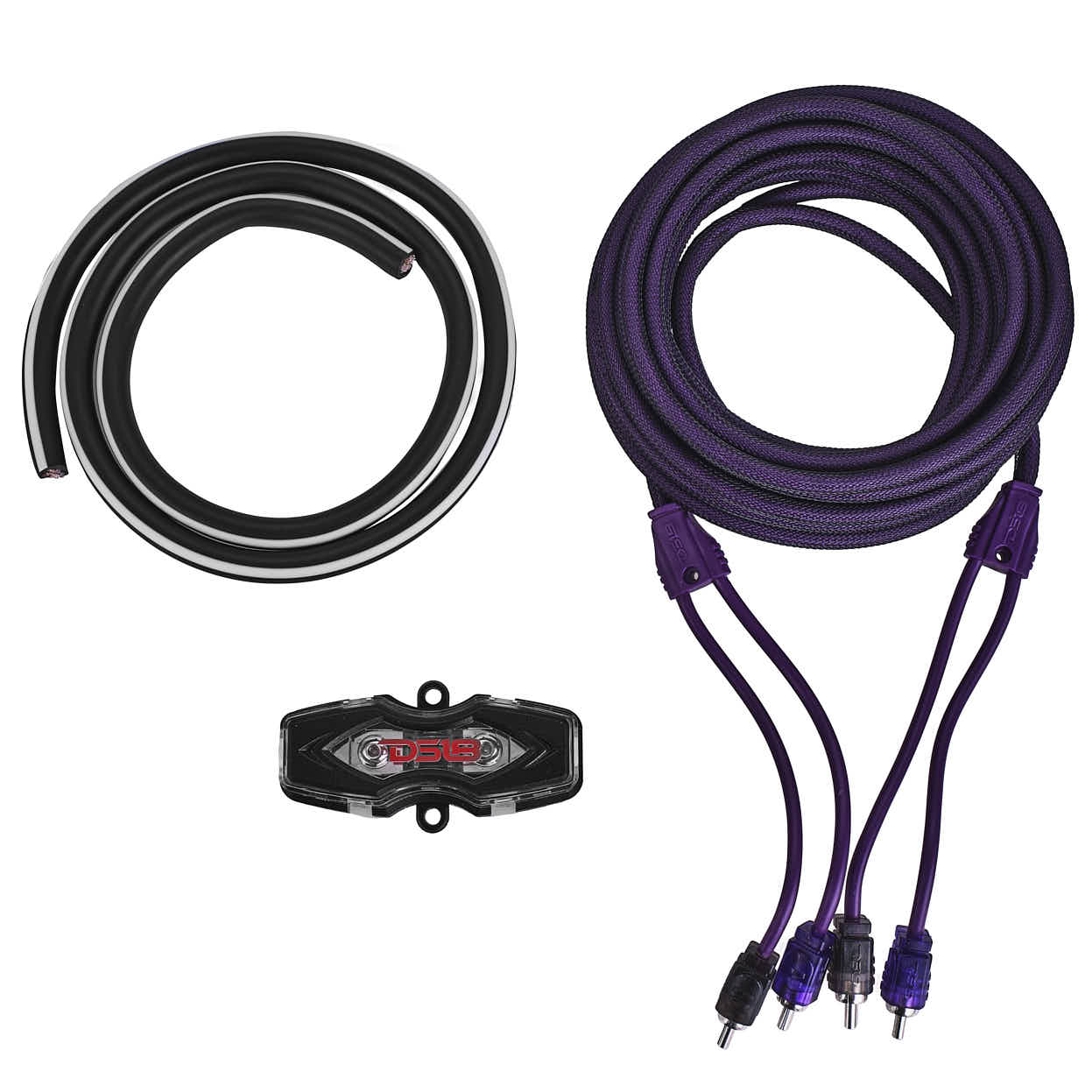 4-GA Amplifier Installation Kit - PURPLE - Image 2