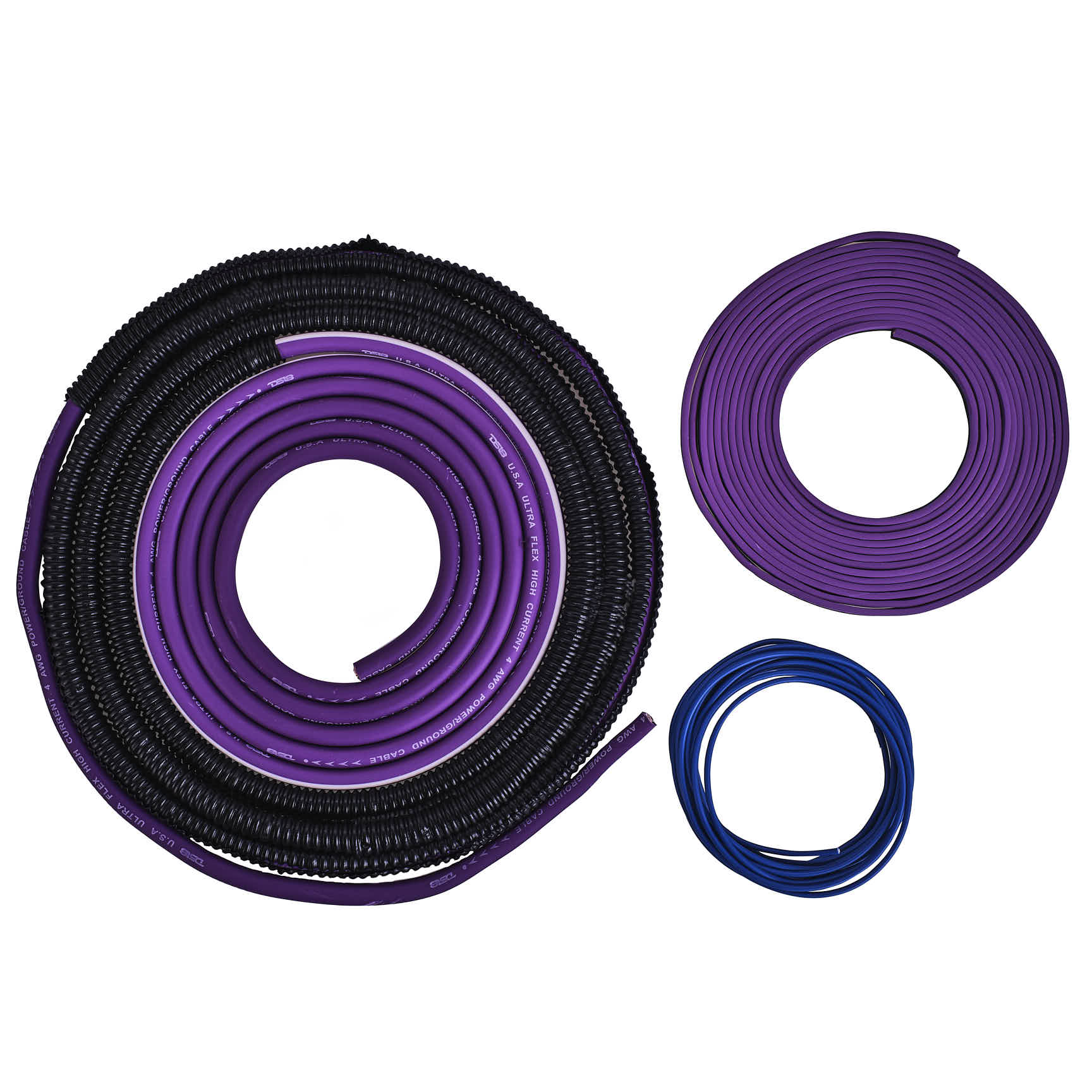 4-GA Amplifier Installation Kit - PURPLE - Image 3