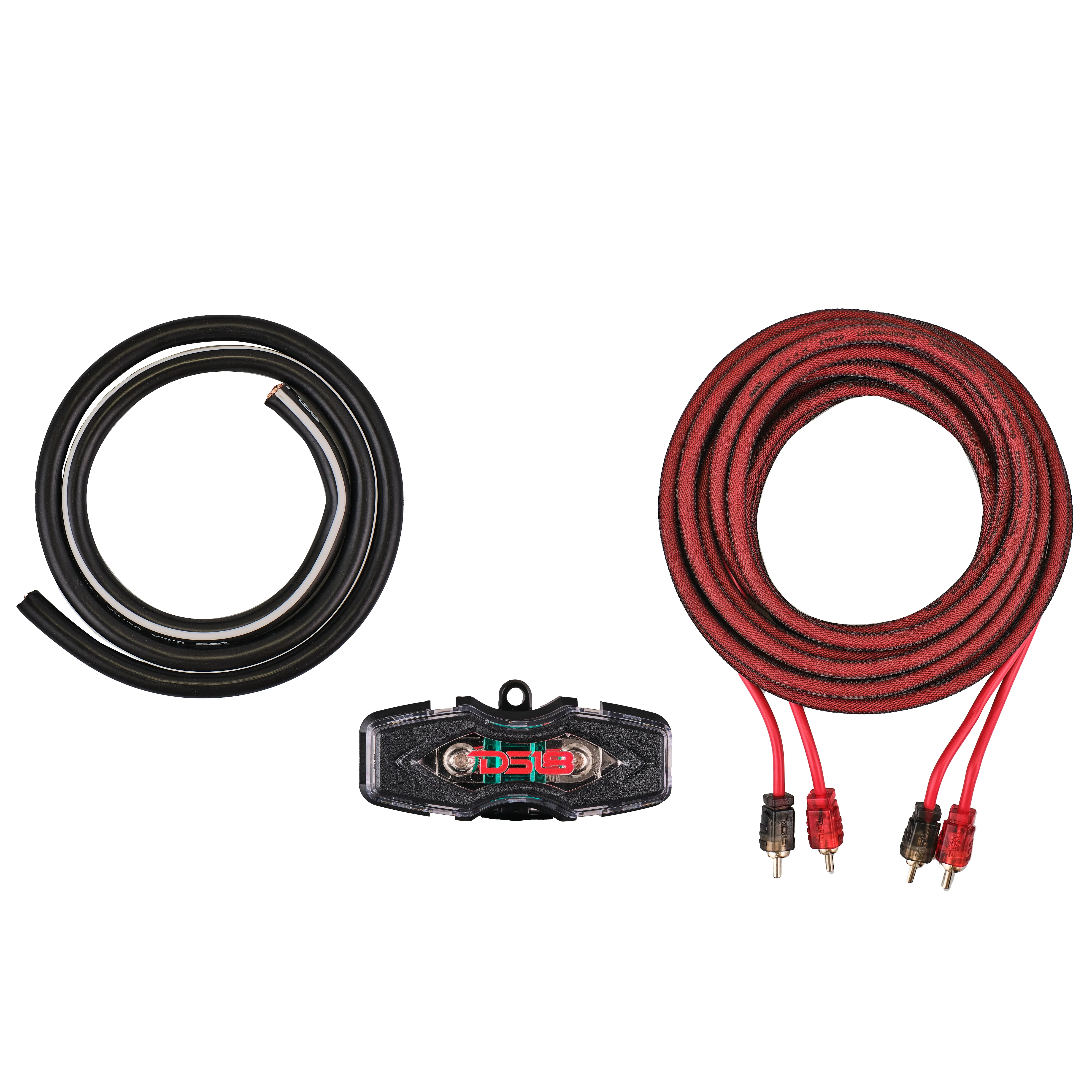 4-GA Amplifier Installation Kit - RED - Image 2
